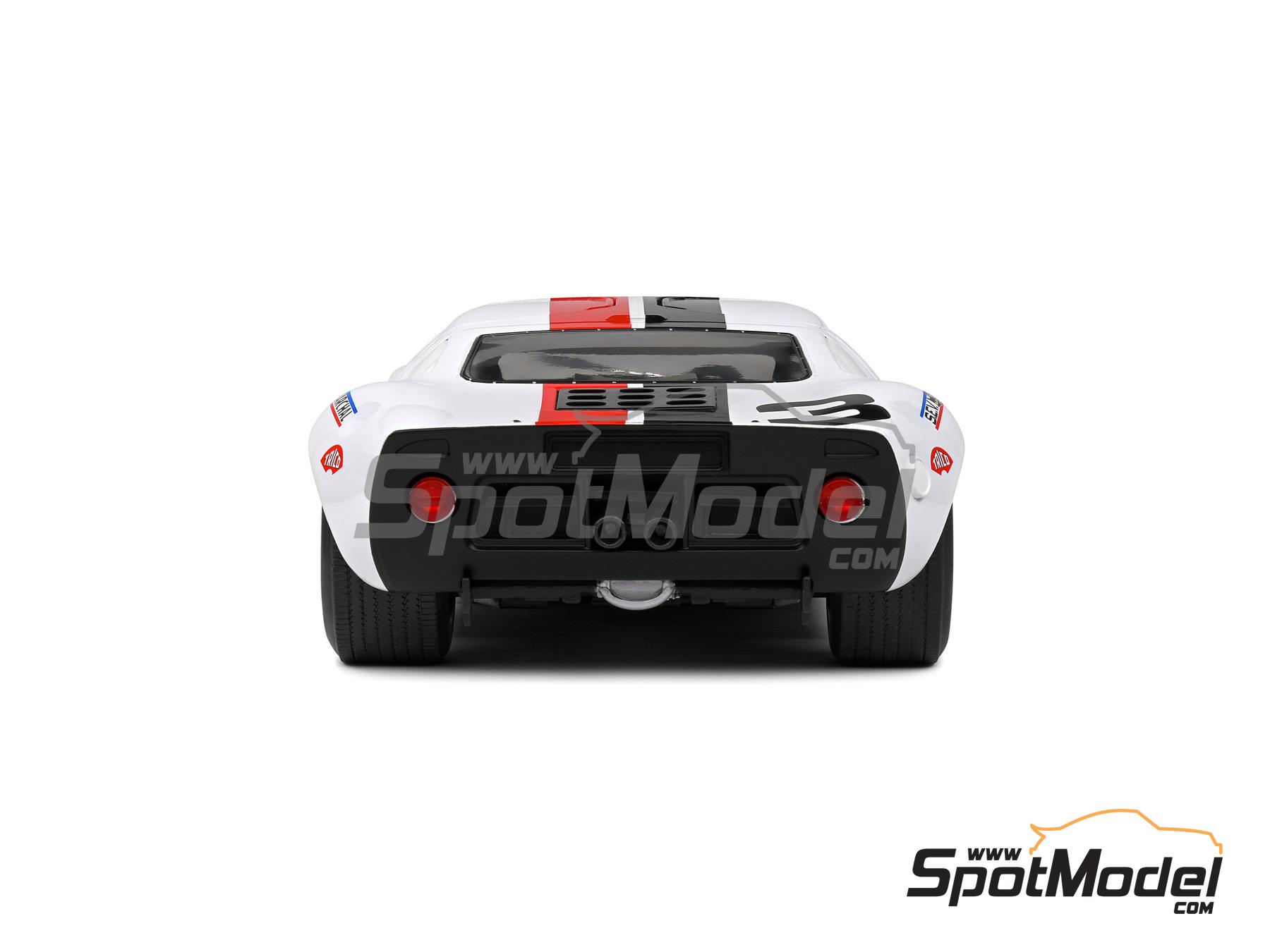 Image 3: Ford GT40 MK I -  2015 | Diecast model car in 1/18 scale manufactured by Solido (ref. DIE-60601, also 3663506023514 and S1803010)