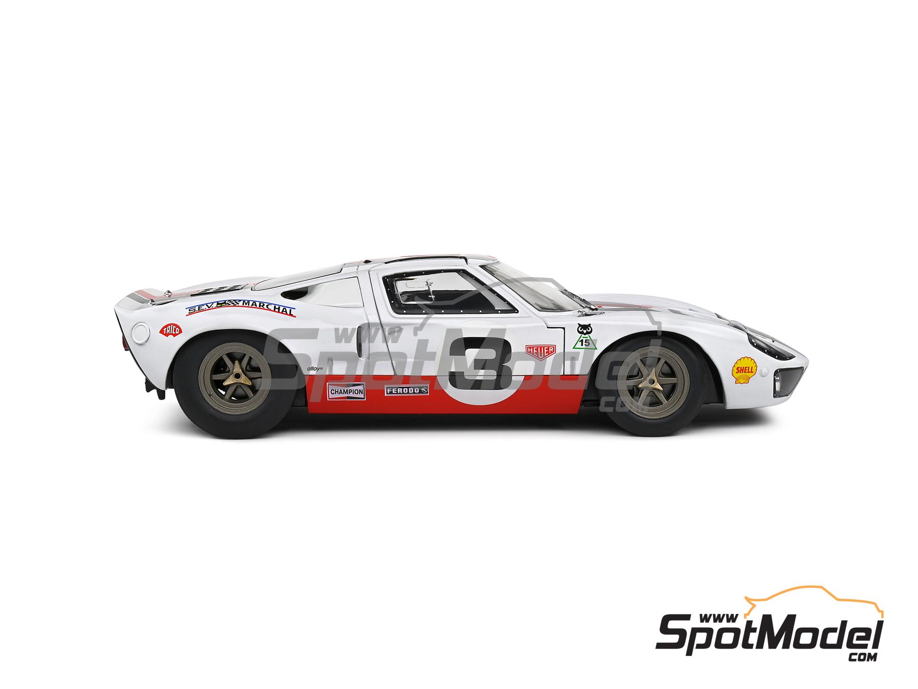 Image 5: Ford GT40 MK I -  2015 | Diecast model car in 1/18 scale manufactured by Solido (ref. DIE-60601, also 3663506023514 and S1803010)