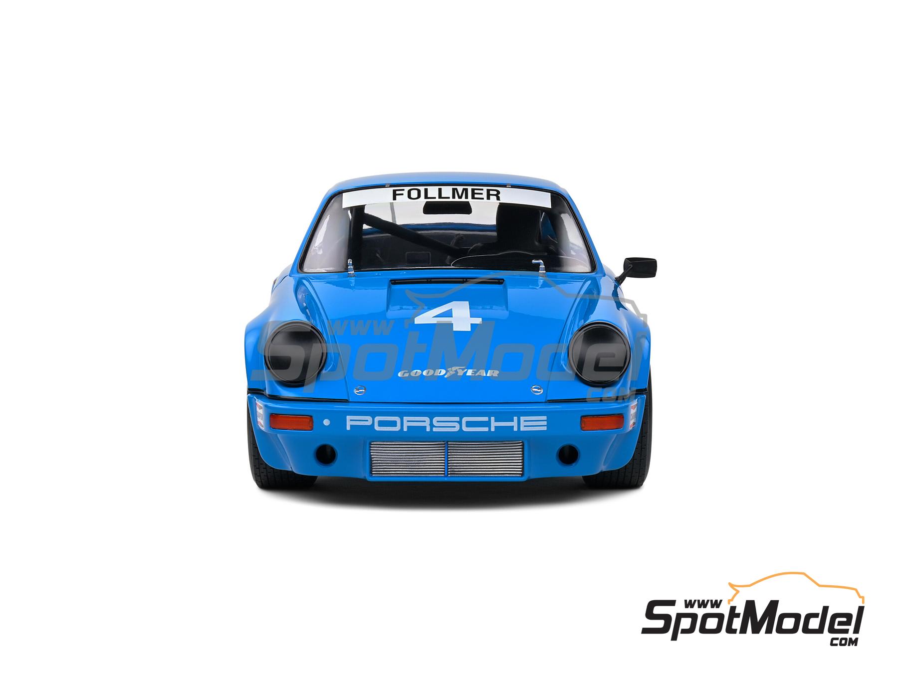 Image 6: Porsche 911 Carrera RSR - IROC - International Race of the Champions 1974 | Diecast model car in 1/18 scale manufactured by Solido (ref.&nbsp;DIE-60678, also 3663506024856 and S1810702)