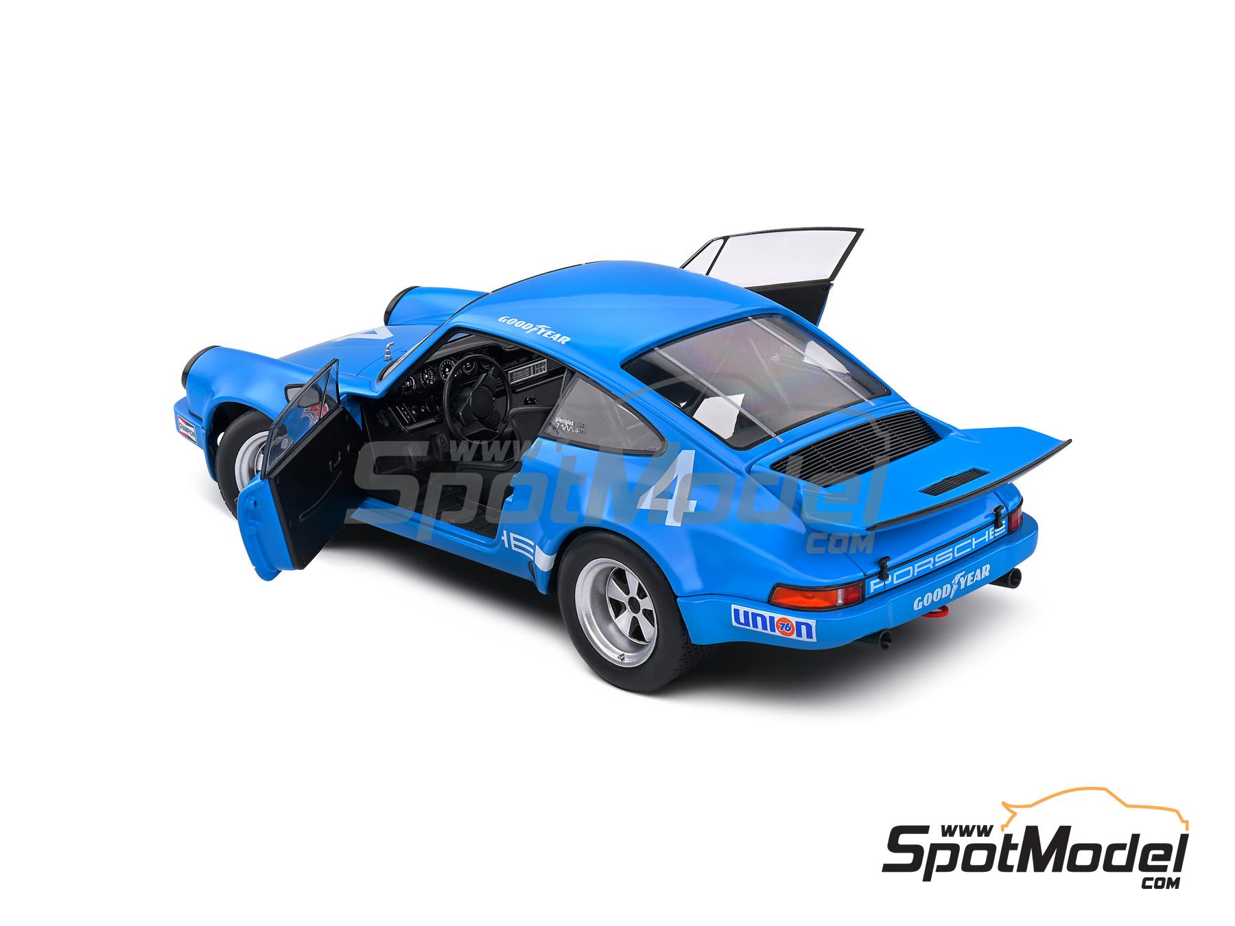 Image 7: Porsche 911 Carrera RSR - IROC - International Race of the Champions 1974 | Diecast model car in 1/18 scale manufactured by Solido (ref.&nbsp;DIE-60678, also 3663506024856 and S1810702)