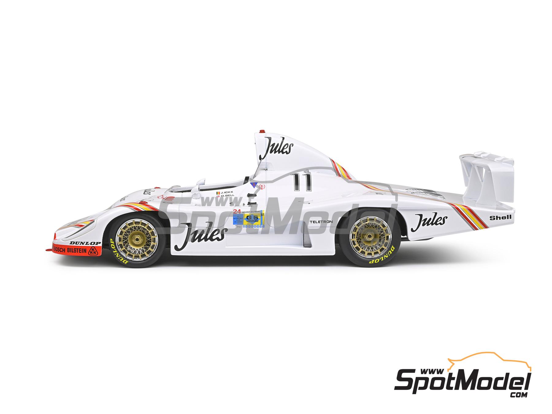 Image 2: Porsche 936 Porsche System Team sponsored by Jules - 24 Hours Le Mans 1981 | Diecast model car in 1/18 scale manufactured by Solido (ref. DIE-60716, also 3663506010460 and S1805602)