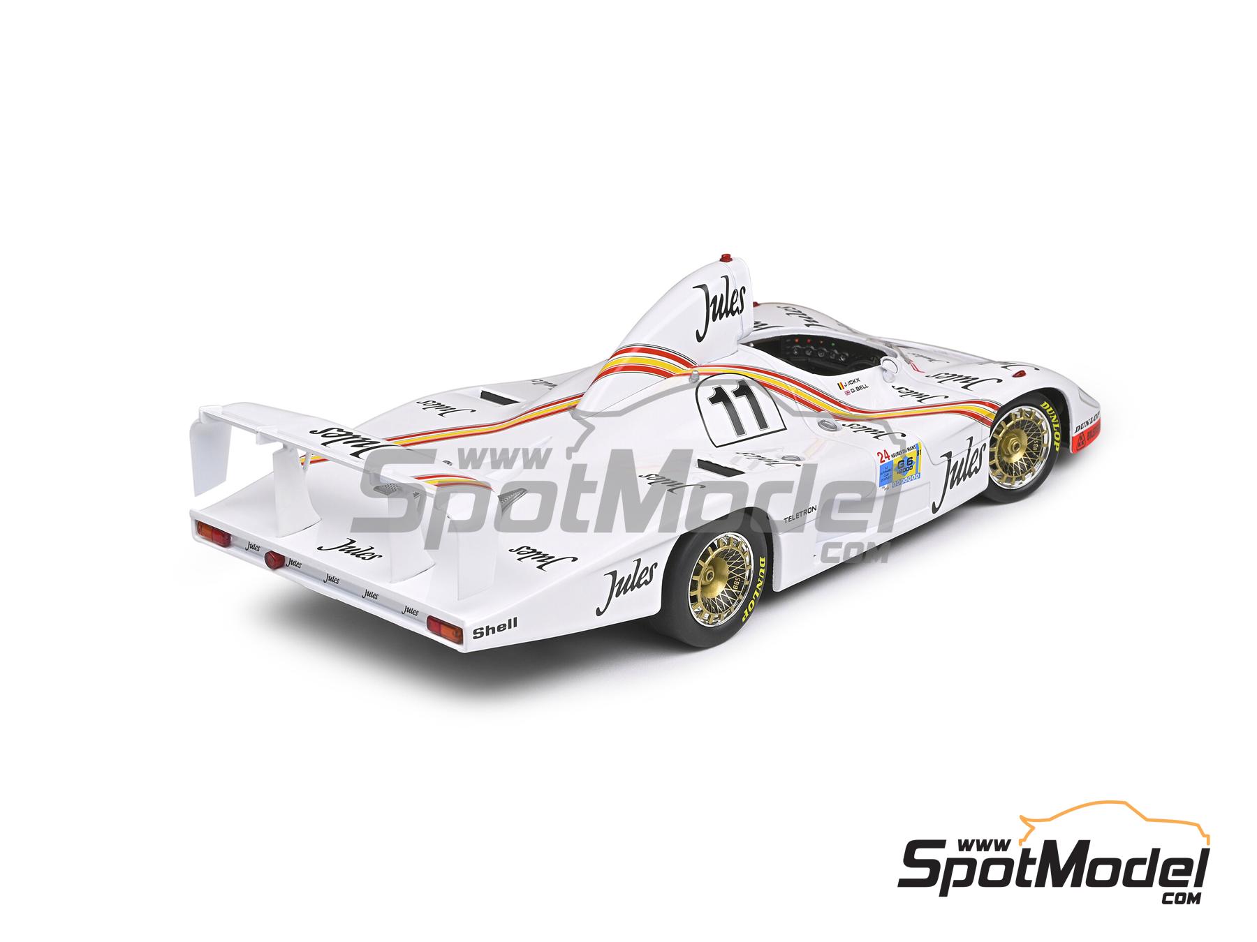 Image 8: Porsche 936 Porsche System Team sponsored by Jules - 24 Hours Le Mans 1981 | Diecast model car in 1/18 scale manufactured by Solido (ref. DIE-60716, also 3663506010460 and S1805602)