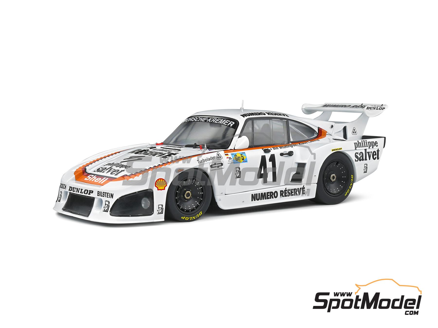 Image 1: Porsche 935 K3 Kremer Racing Team sponsored by Numero Reserve - 24 Hours Le Mans 1979 | Diecast model car in 1/18 scale manufactured by Solido (ref.&nbsp;DIE-60733, also 3663506015250 and S1807201)