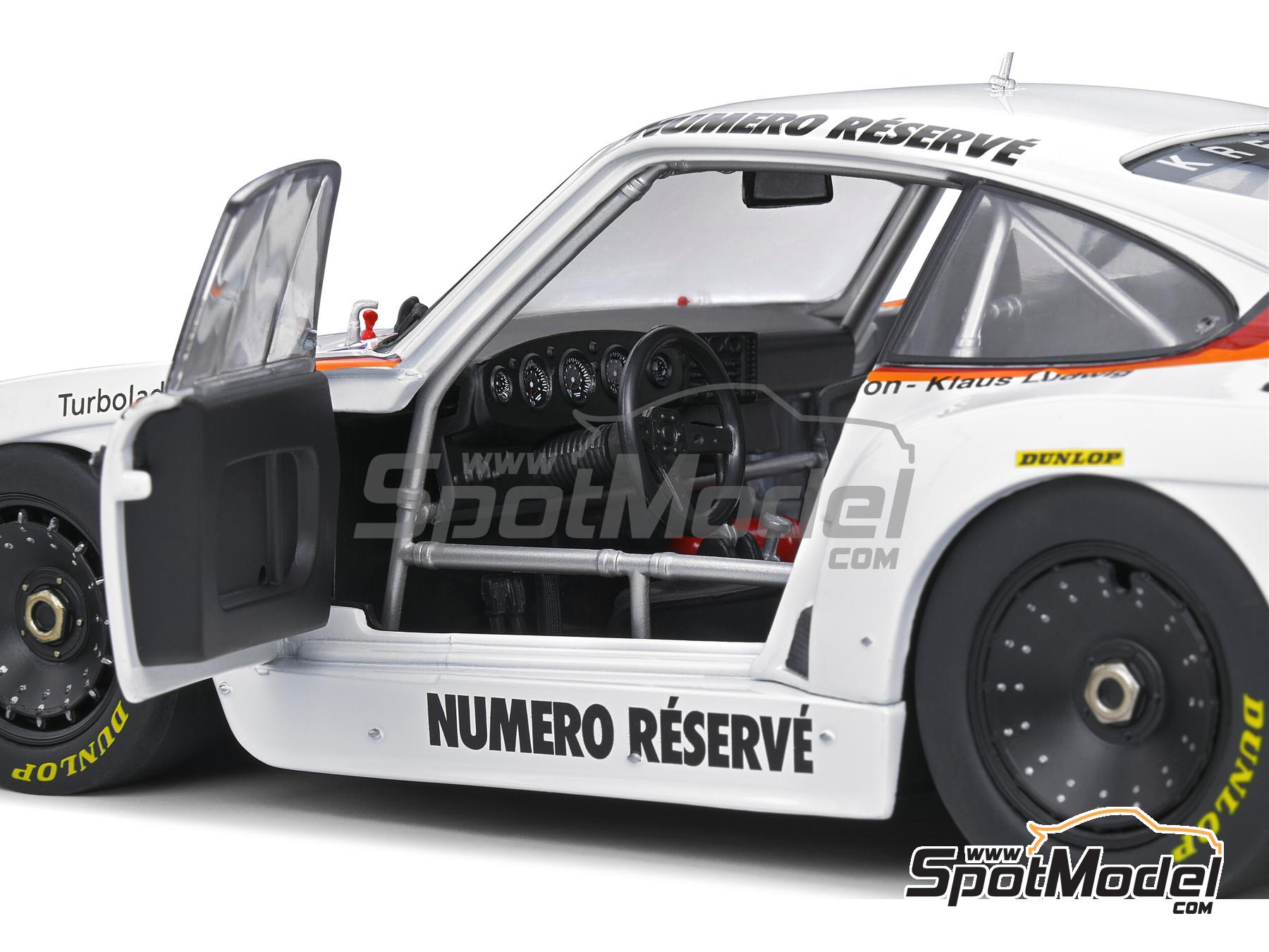 Image 9: Porsche 935 K3 Kremer Racing Team sponsored by Numero Reserve - 24 Hours Le Mans 1979 | Diecast model car in 1/18 scale manufactured by Solido (ref.&nbsp;DIE-60733, also 3663506015250 and S1807201)