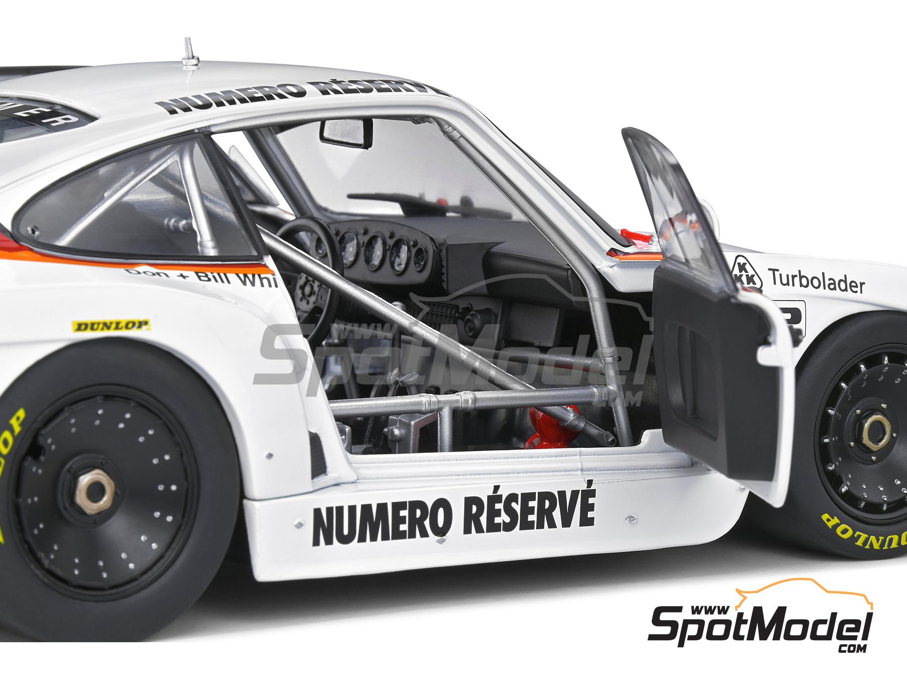 Image 10: Porsche 935 K3 Kremer Racing Team sponsored by Numero Reserve - 24 Hours Le Mans 1979 | Diecast model car in 1/18 scale manufactured by Solido (ref.&nbsp;DIE-60733, also 3663506015250 and S1807201)