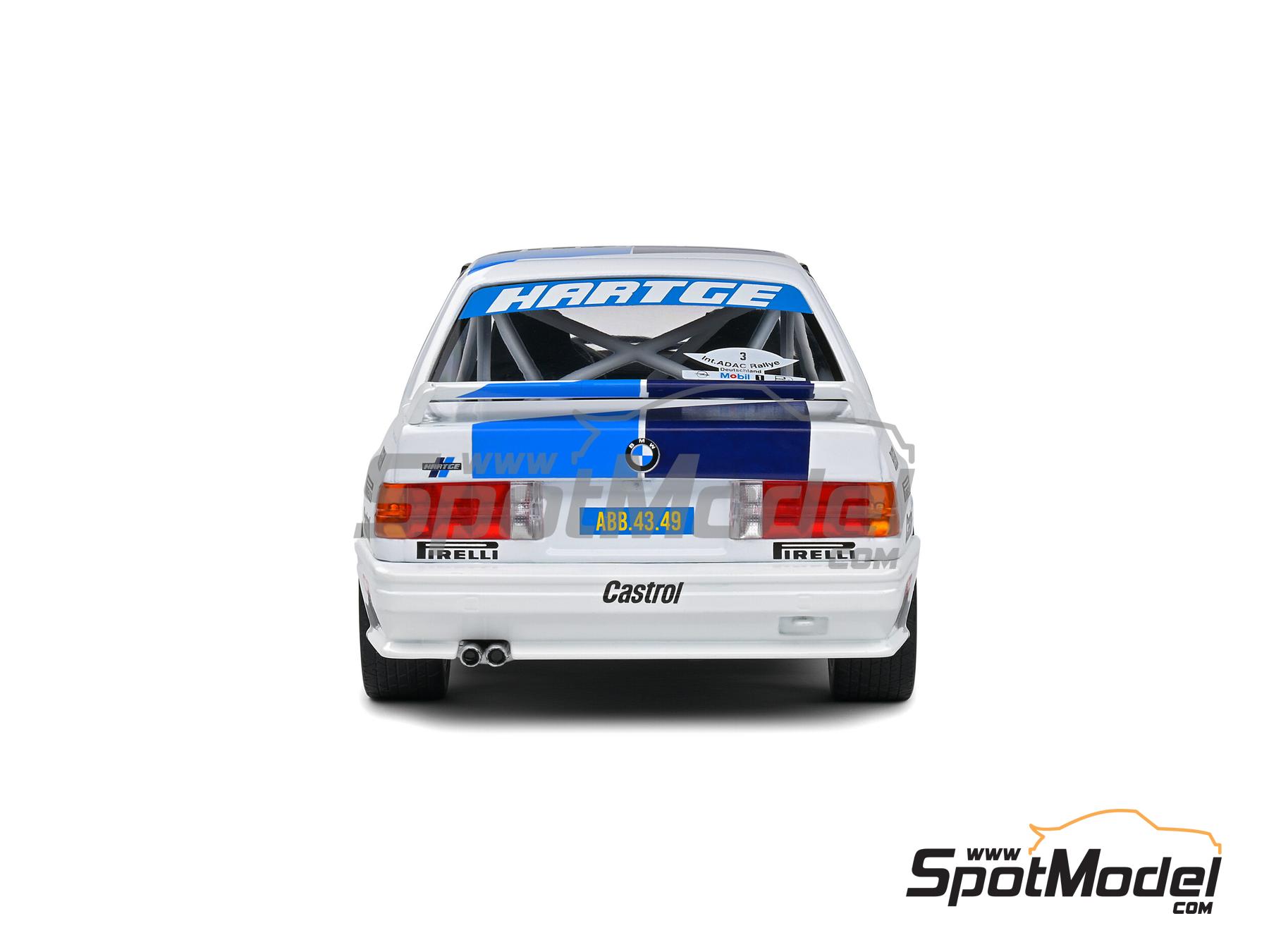 【ぷうた】SOLIDO E30 BMW M3 ハルトゲ HARTOGE BMW M3 E30 HARTGE Rallye Deutschland 1990 Ingvar Carlsson 1