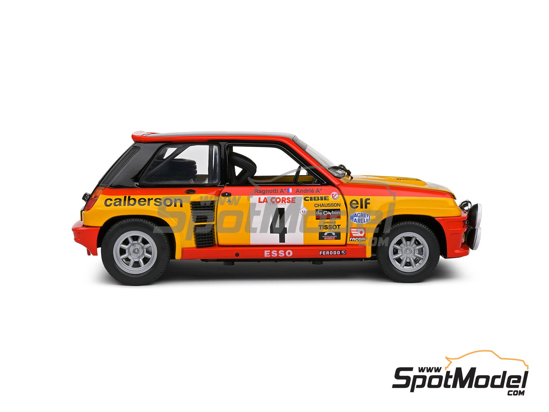 Solido S1801314: Diecast model car 1/18 scale - Renault 5 Turbo