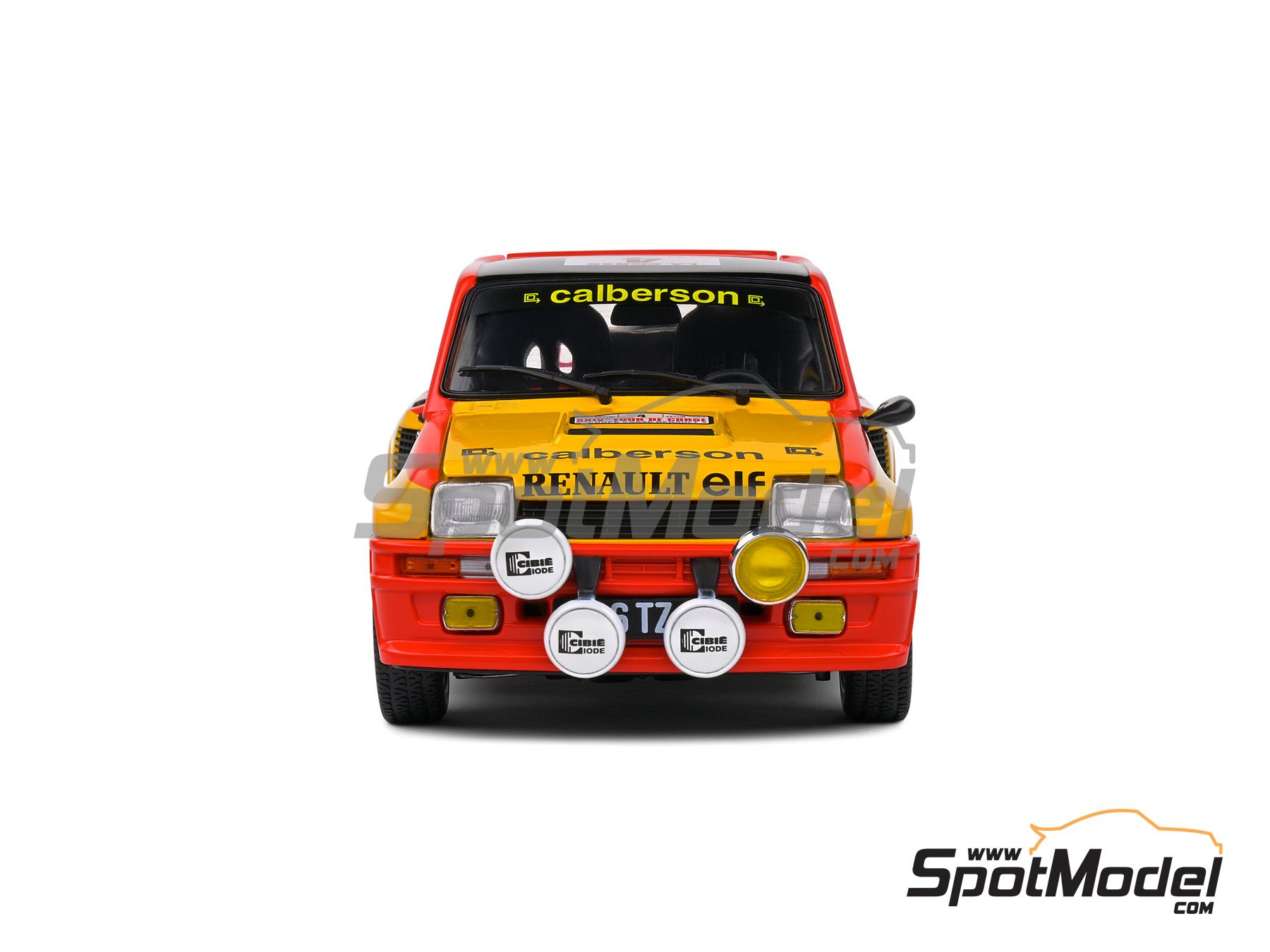 Solido S1801314: Diecast model car 1/18 scale - Renault 5 Turbo