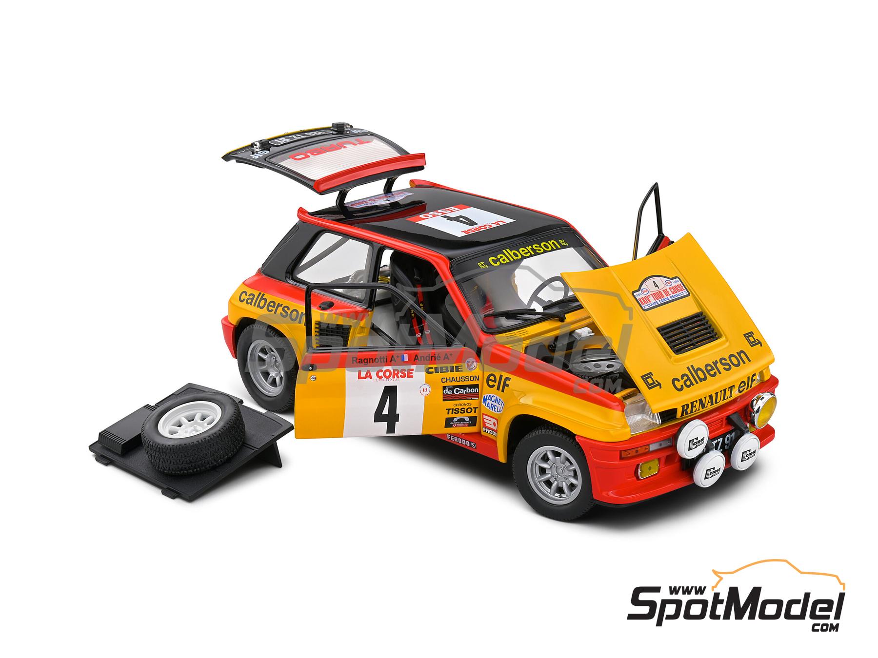 Solido S1801314: Diecast model car 1/18 scale - Renault 5 Turbo