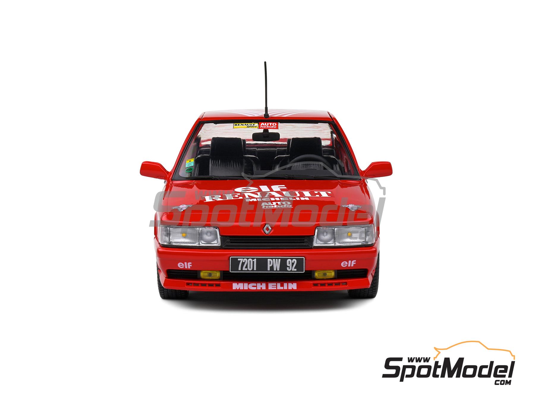 Solido 1:18 - Voiture miniature - Renault 21 Turbo MK.1 record de