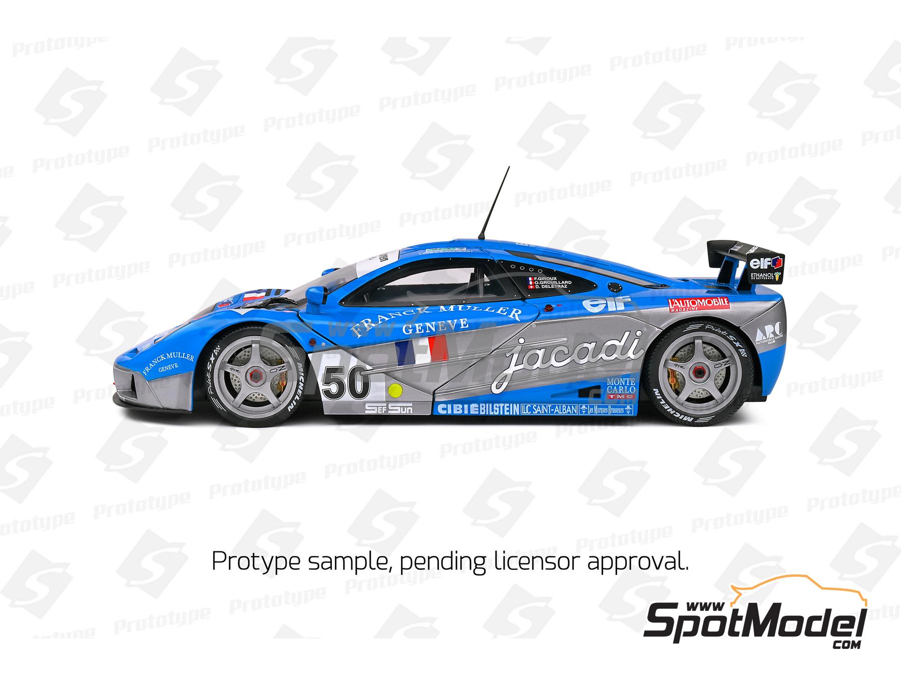 McLaren F1 GTR FINA 1/18 モデルカー Solido S1804109: Diecast model car 1/18 scale - McLaren F1 GTR