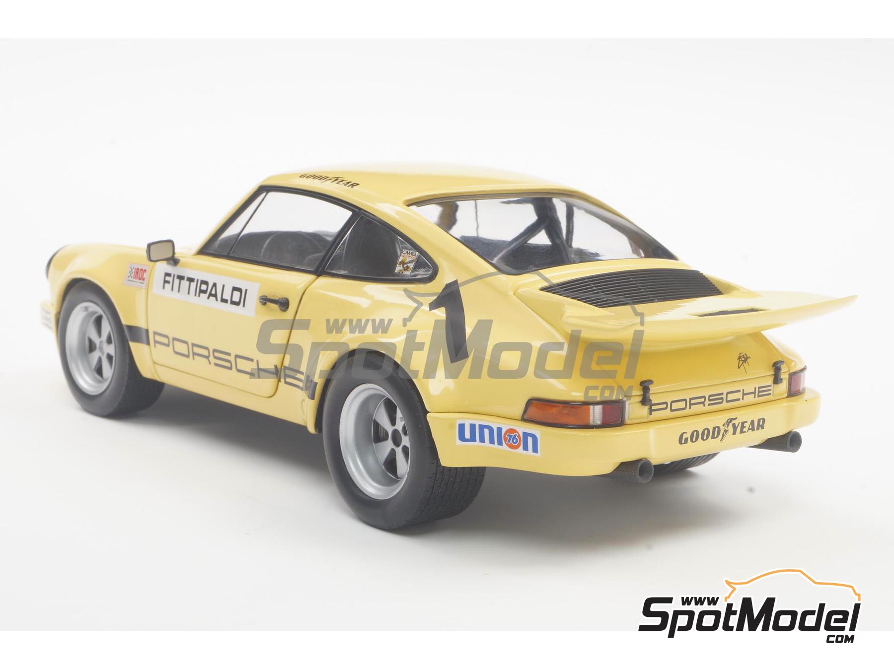 Image 3: Porsche 911 Carrera RSR - IROC - International Race of the Champions 1974 | Diecast model car in 1/18 scale manufactured by Solido (ref.&nbsp;DIE-61402, also 3663506042010 and S1810703)