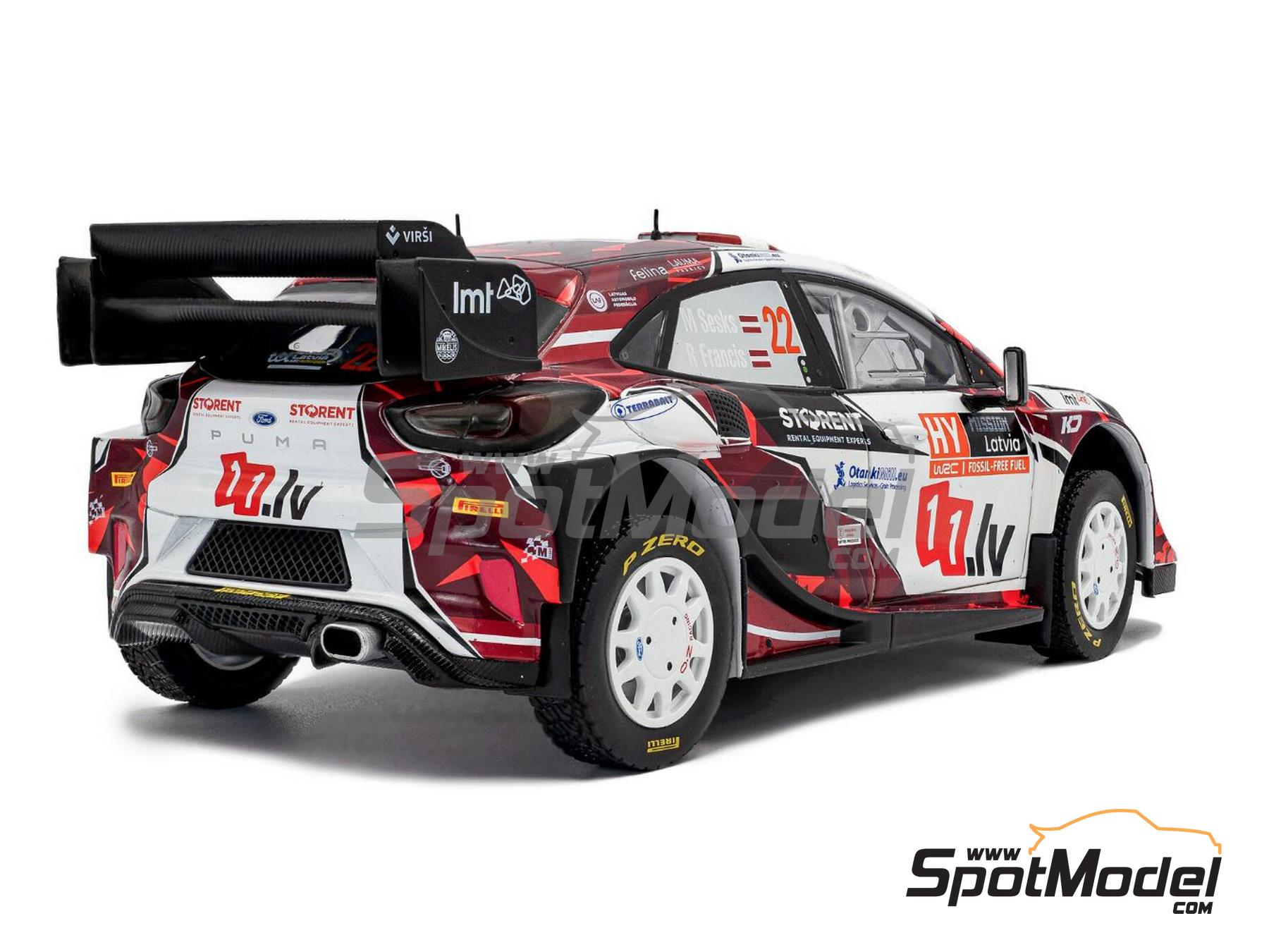 1/18 フォード　プーマレーシング Amazon | TOP SPEED 1/18 フォード Puma Rally1 モンテカルロ