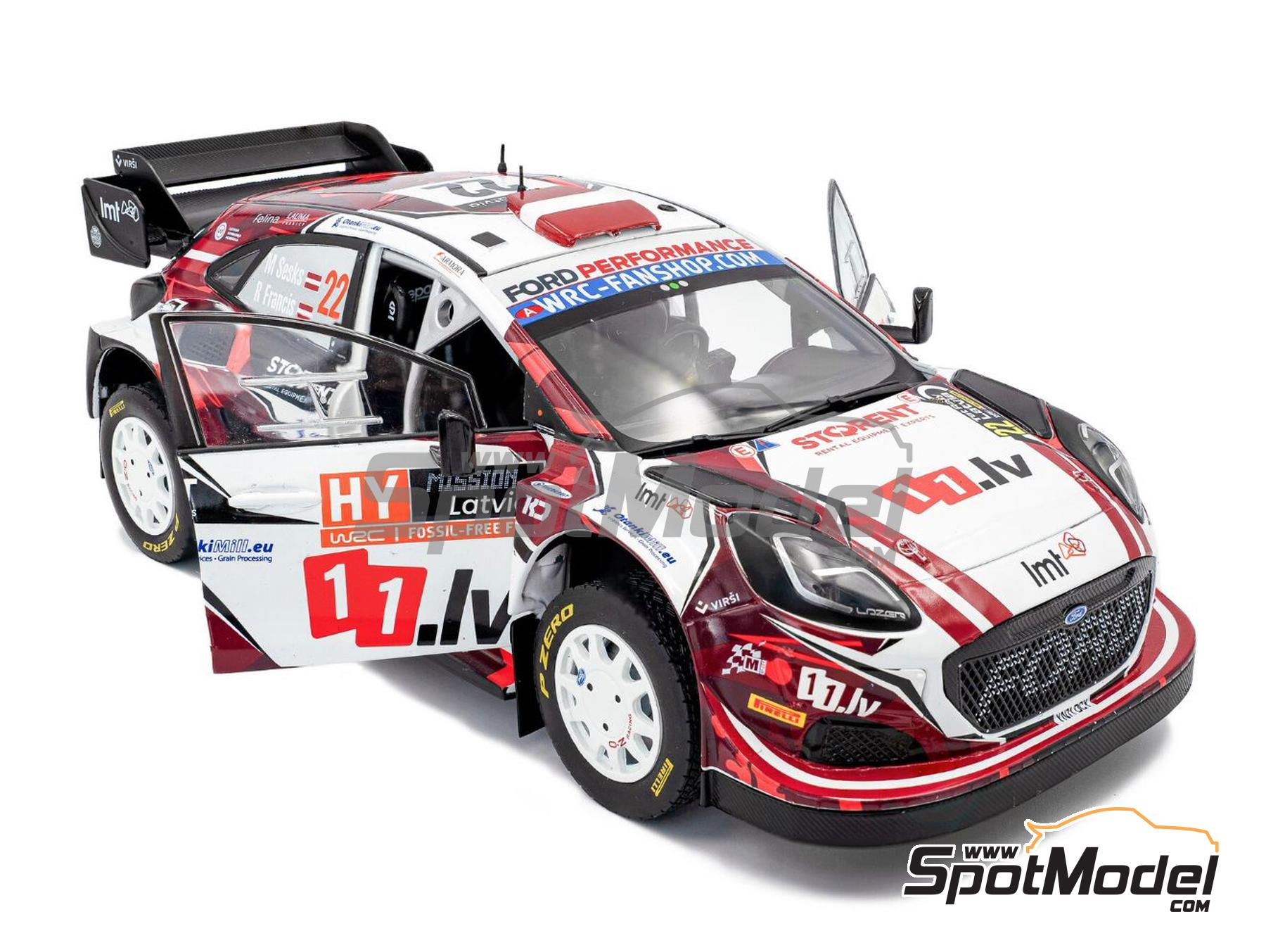 Solido S1809507: Diecast model car 1/18 scale - Ford Puma Rally1