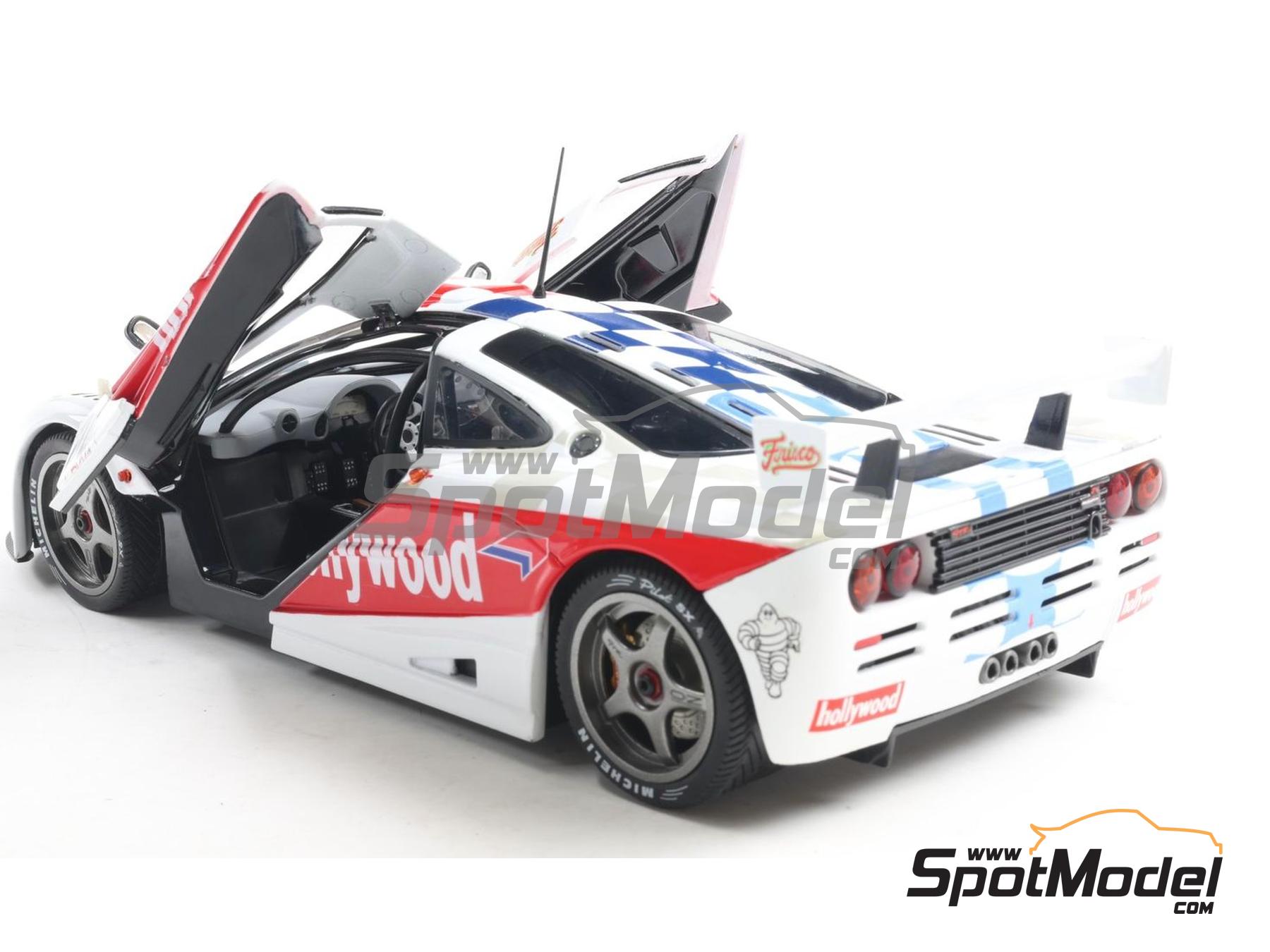 Solido 1/18 - McLaren F1 GTR Short Tail 1996 Blanche - Miniature Neuve