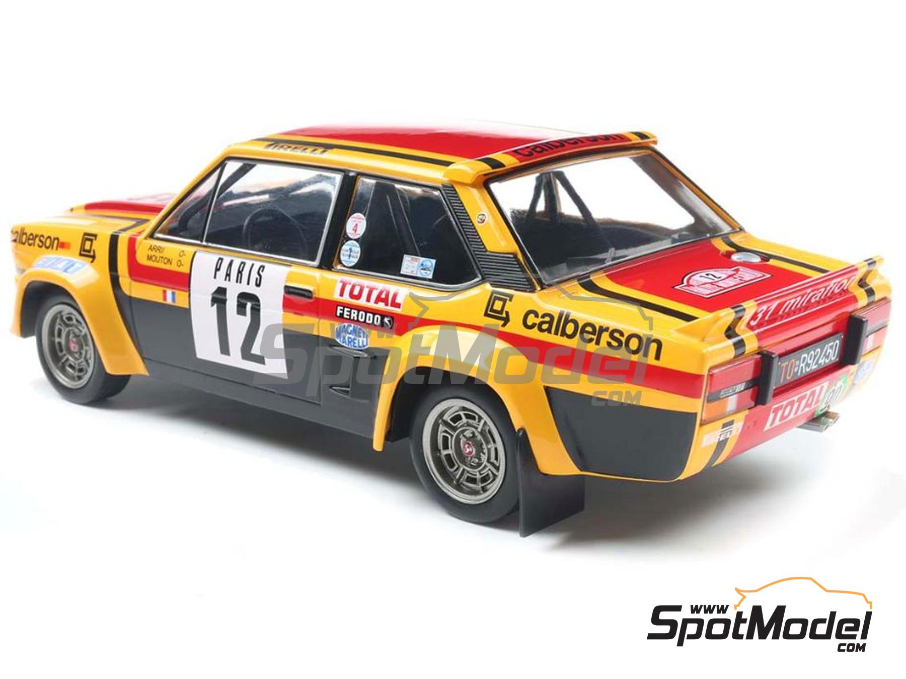 Modellino Fiat 131 Abarth Rally 1/43 Altaya – Catalunya 1979, Pilota B. Fernandez