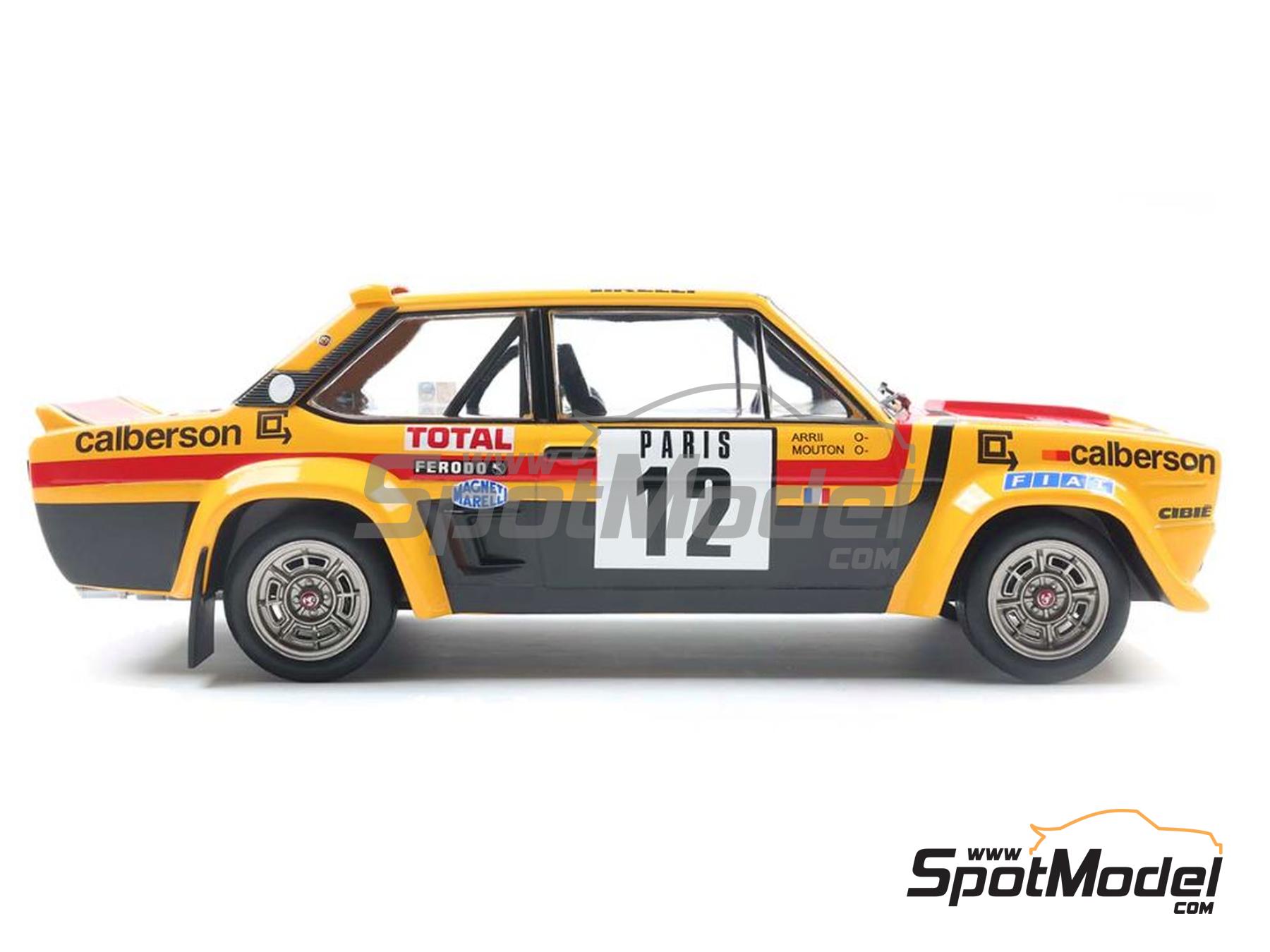Fiat 131 Abarth Calberson Monte Carlo 80 - Luso Toys 1/43 - Modèle Diecast Occasion