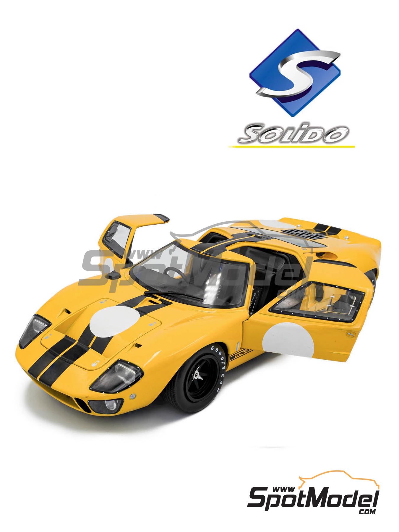 Solido S1803011: Diecast model car 1/18 scale - Ford GT40 MK I