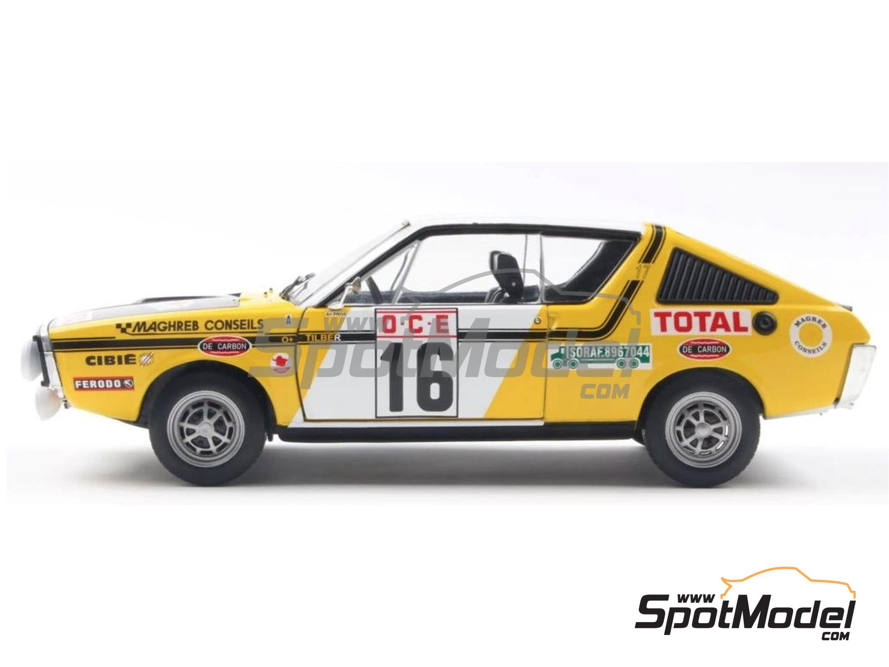 Solido S1803709: Diecast model car 1/18 scale - Renault 17 Gordini