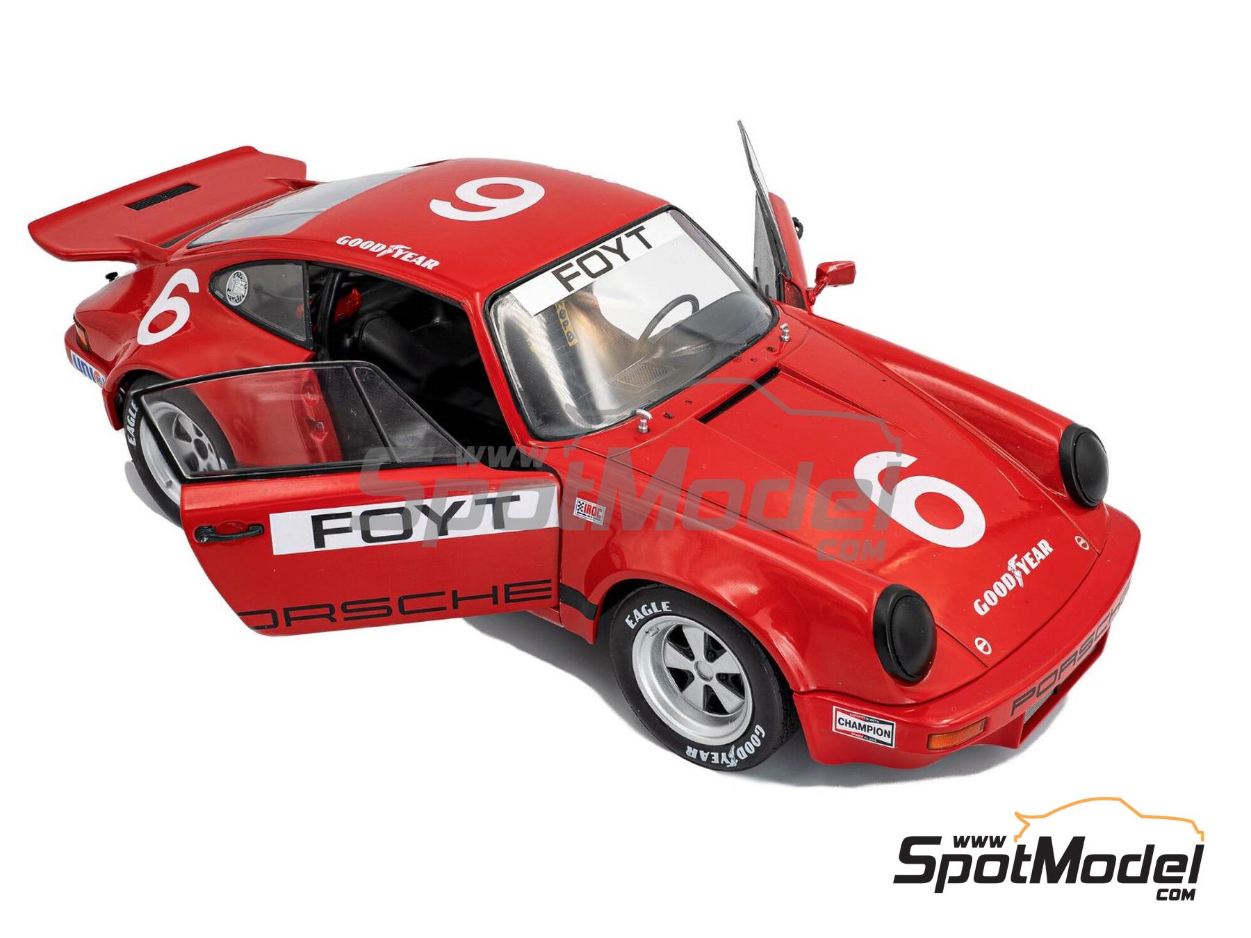 Image 1: Porsche 911 Carrera RSR - IROC - International Race of the Champions 1974 | Diecast model car in 1/18 scale manufactured by Solido (ref.&nbsp;DIE-62608, also 3663506042034 and S1810704)