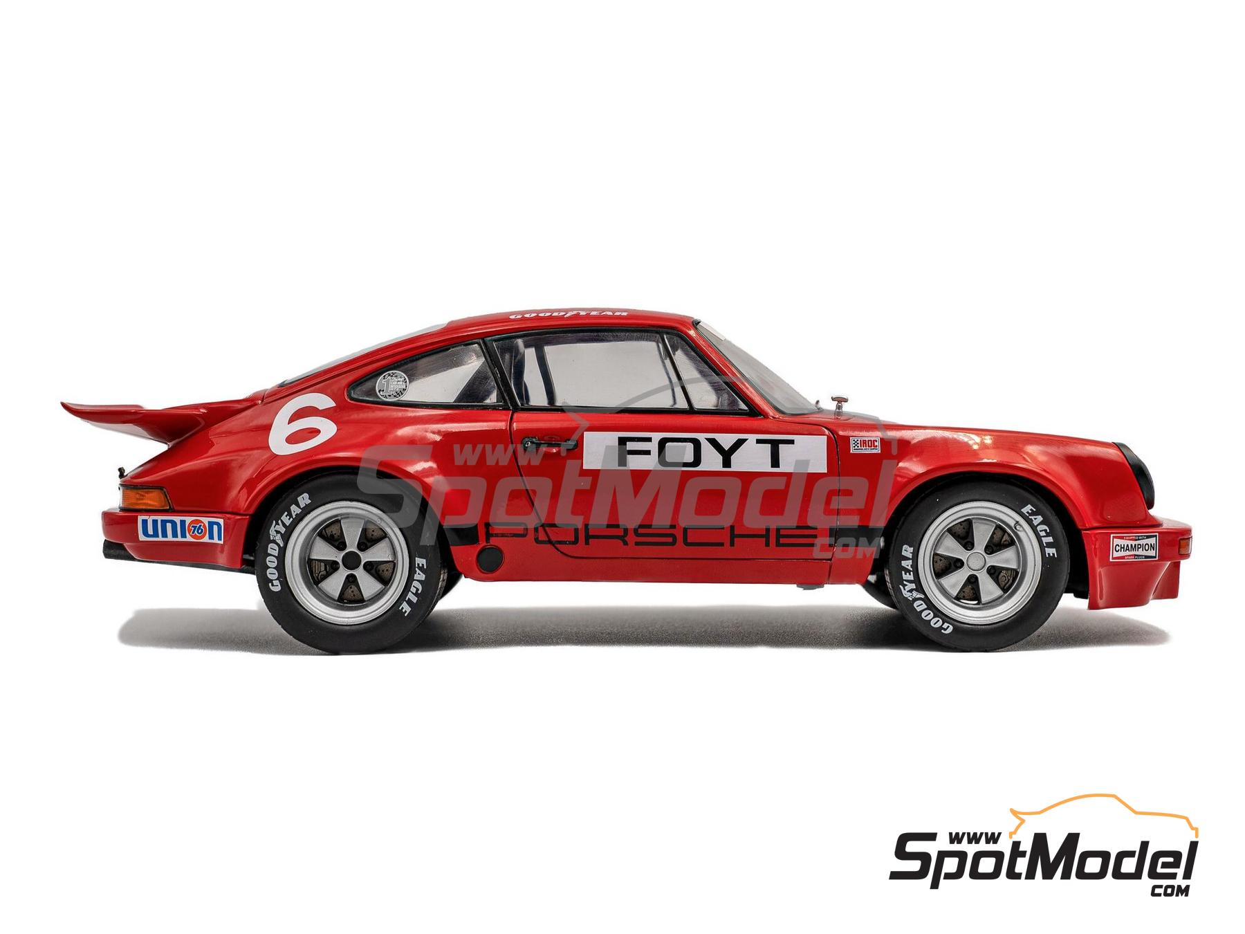 Image 5: Porsche 911 Carrera RSR - IROC - International Race of the Champions 1974 | Diecast model car in 1/18 scale manufactured by Solido (ref.&nbsp;DIE-62608, also 3663506042034 and S1810704)