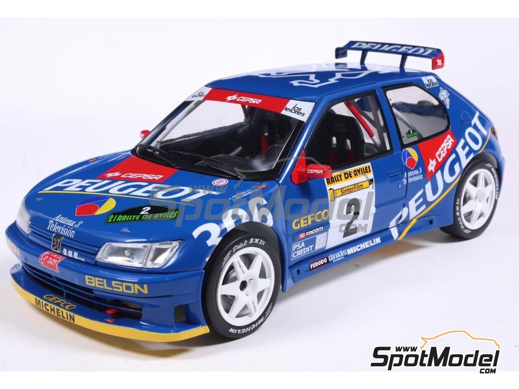Solido S1808309: Diecast model car 1/18 scale - Peugeot 306 Maxi
