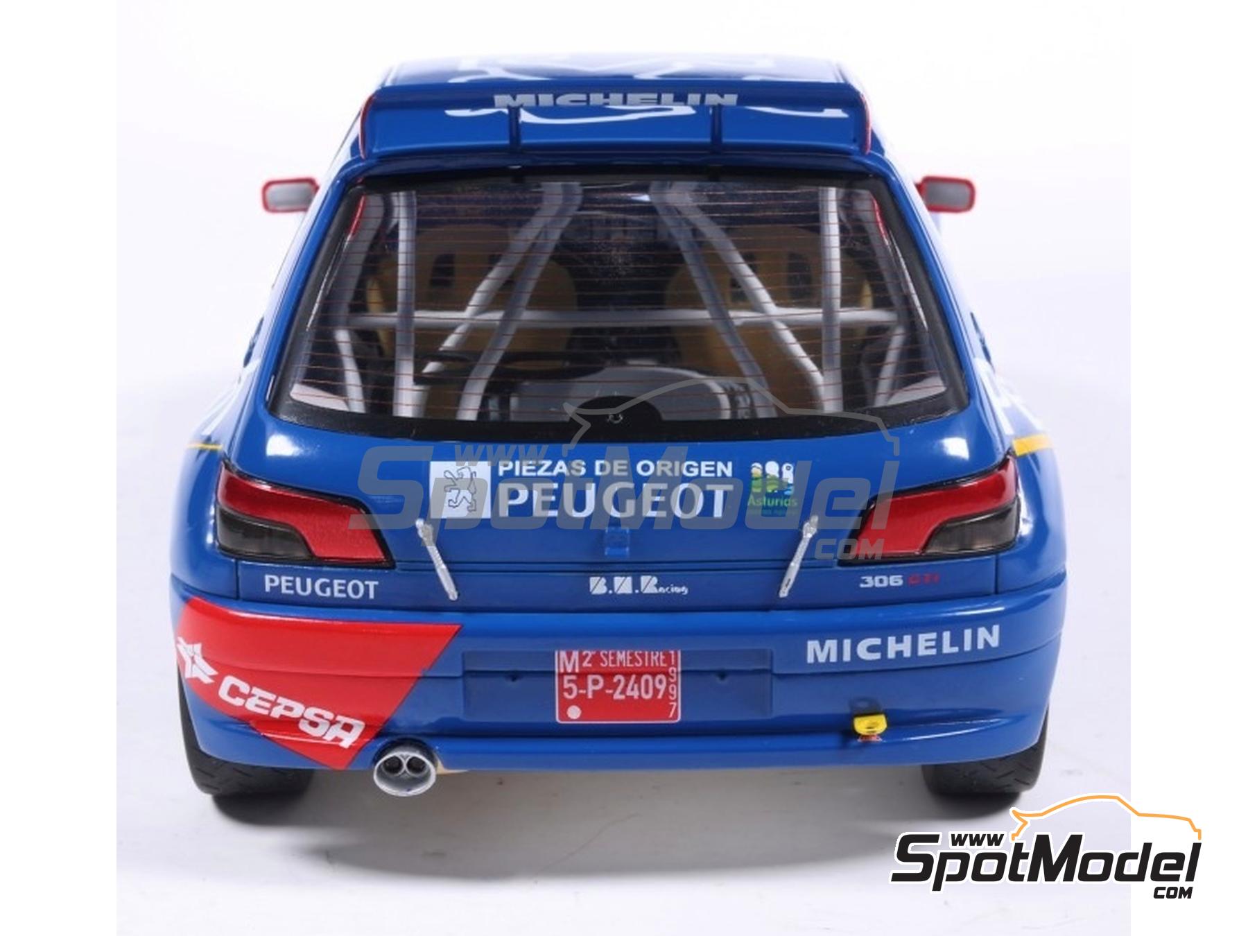 Solido S1808309: Diecast model car 1/18 scale - Peugeot 306 Maxi