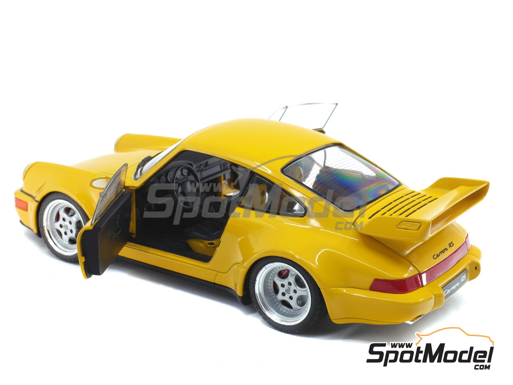 UTモデル ポルシェ 1/18 クリームイエロー ターボS（Make Up Co  