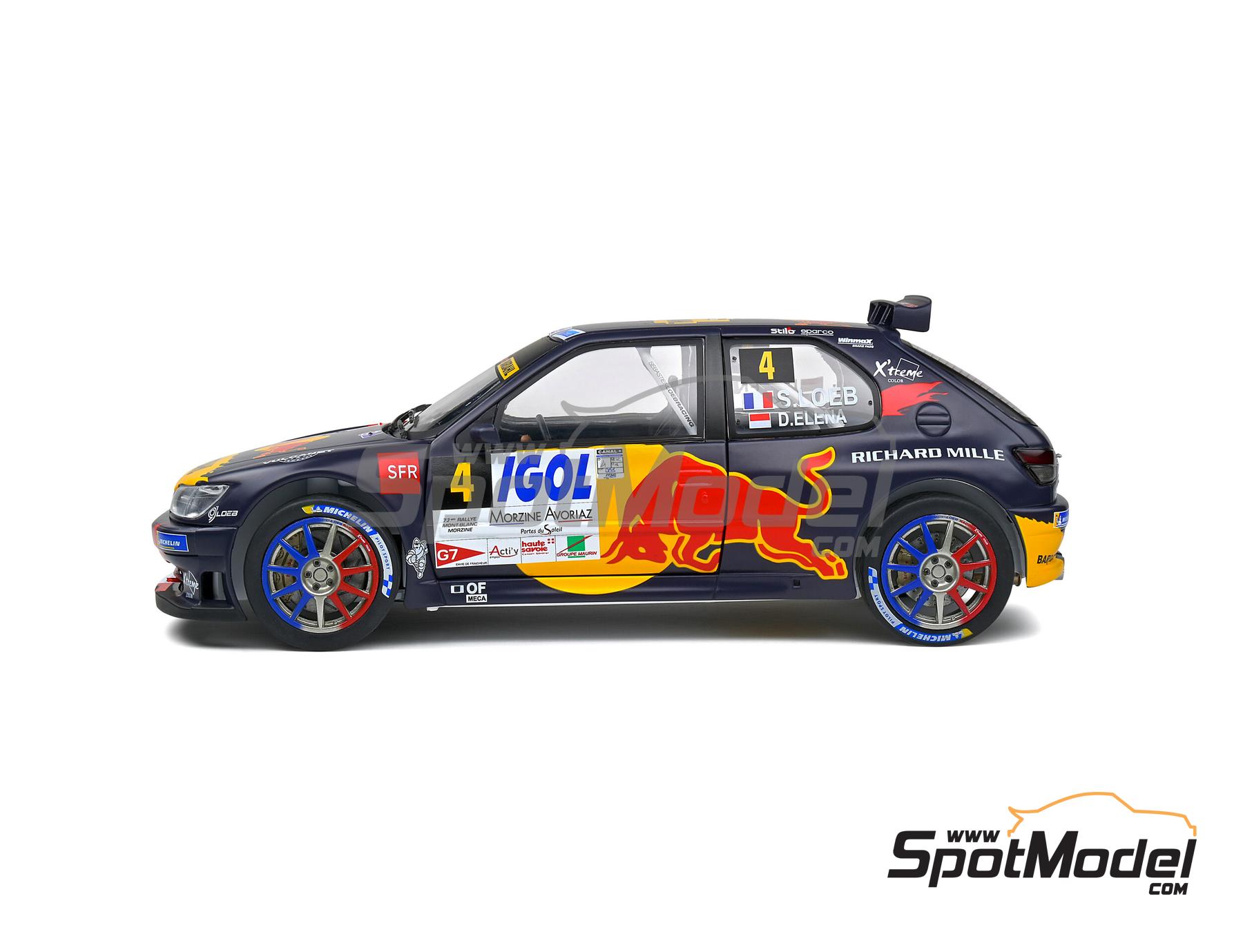 Solido S1808301: Coche de colección escala 1/18 - Peugeot