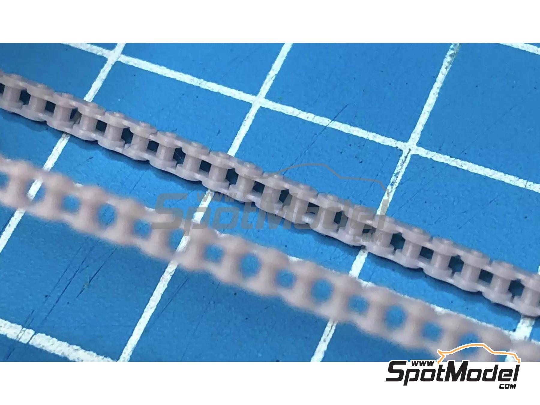 Image 6: BMW HP4 Race | Cadena en escala&nbsp;1/9 fabricado por Stone Models (ref.&nbsp;A016-2022, tambien A016/2022)