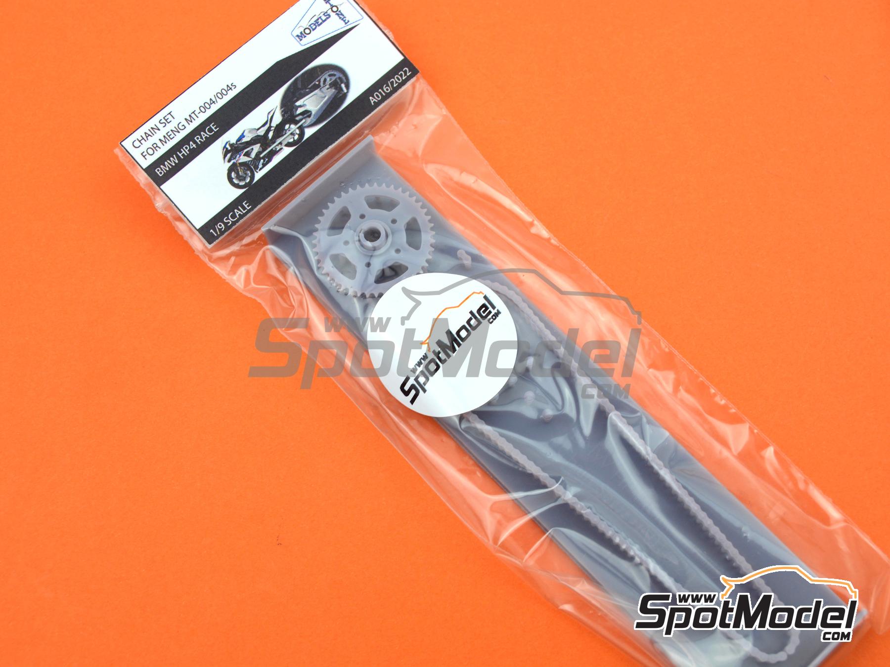 Image 9: BMW HP4 Race | Cadena en escala&nbsp;1/9 fabricado por Stone Models (ref.&nbsp;A016-2022, tambien A016/2022)