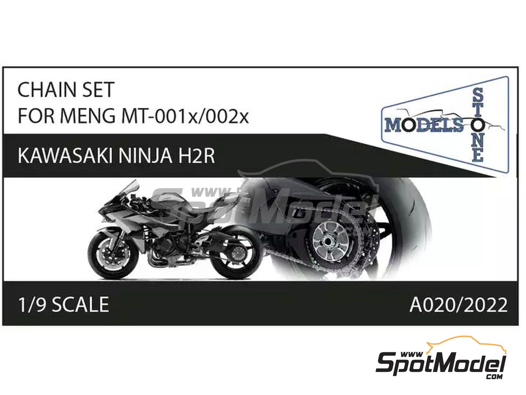 Image 1: Kawasaki Ninja H2R | Cadena en escala 1/9 fabricado por Stone Models (ref. A020-2022, tambien A020/2022)