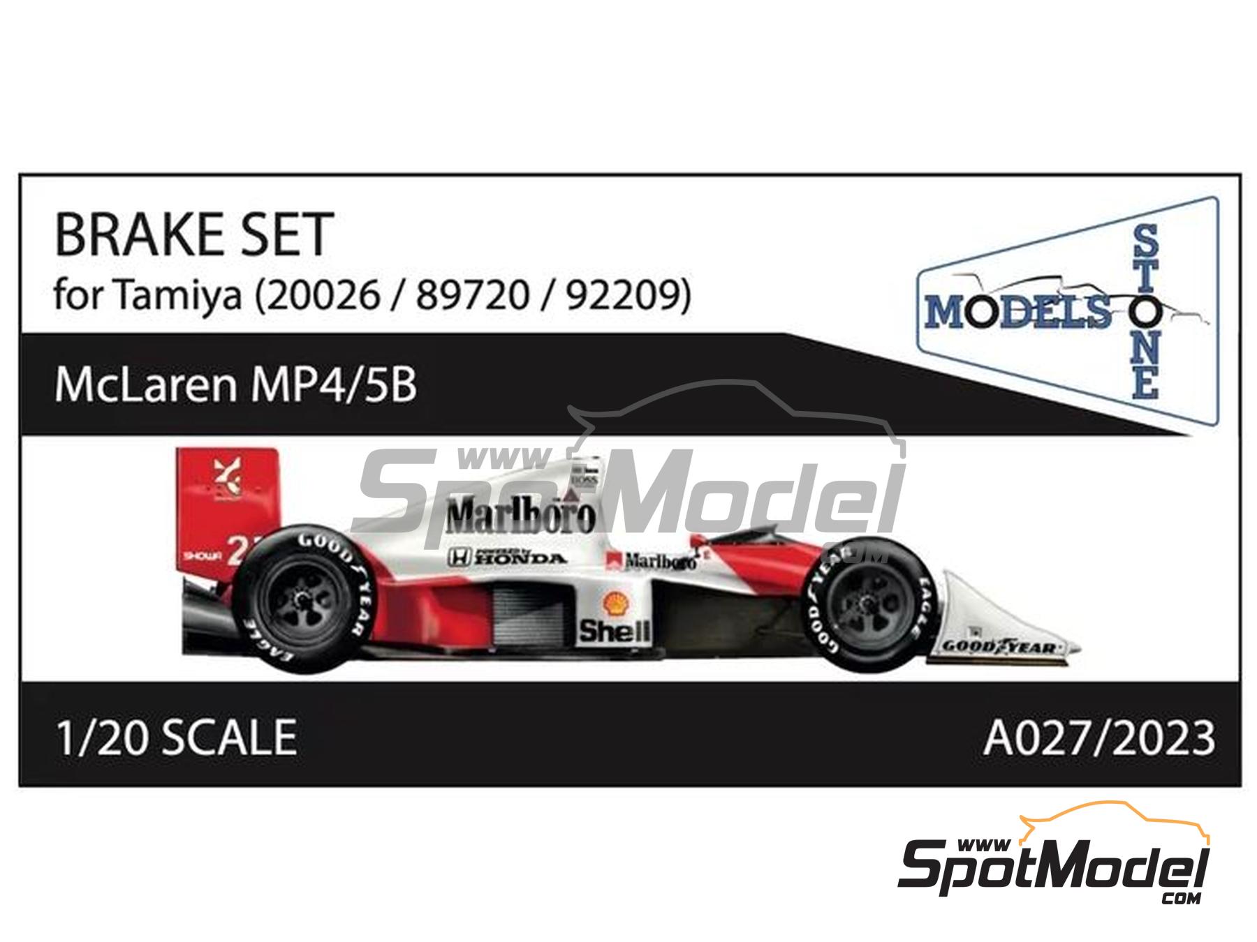 Image 1: McLaren Honda MP4/5B | Frenos en escala&nbsp;1/20 fabricado por Stone Models (ref.&nbsp;A027-2023, tambien A027/2023)