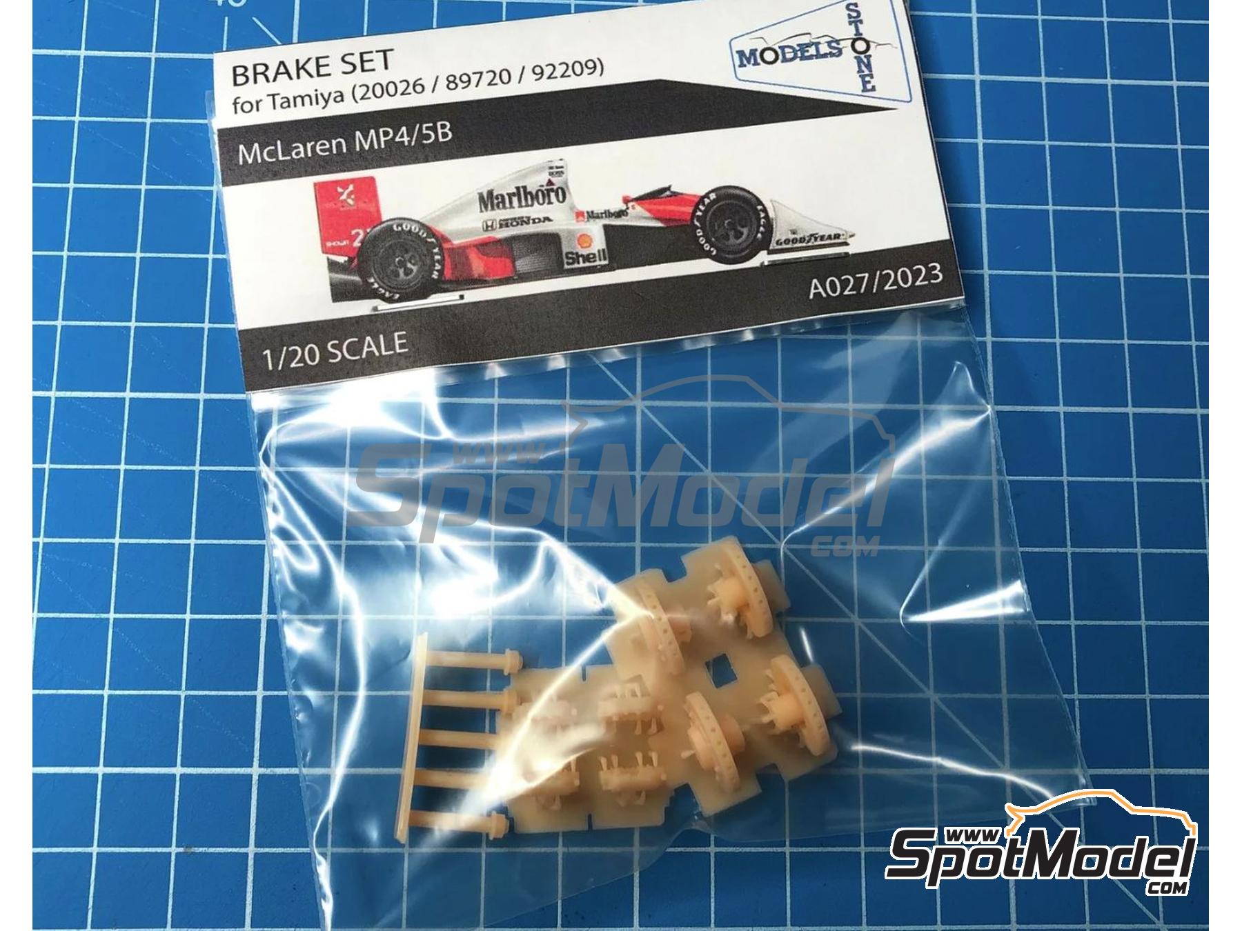 Image 2: McLaren Honda MP4/5B | Frenos en escala&nbsp;1/20 fabricado por Stone Models (ref.&nbsp;A027-2023, tambien A027/2023)