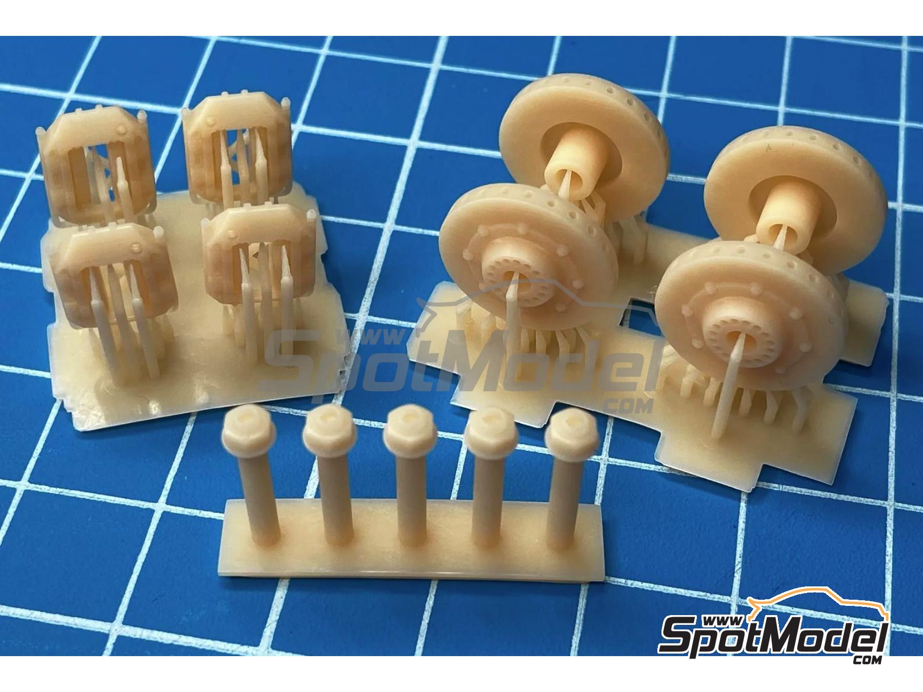 Image 3: McLaren Honda MP4/5B | Frenos en escala&nbsp;1/20 fabricado por Stone Models (ref.&nbsp;A027-2023, tambien A027/2023)