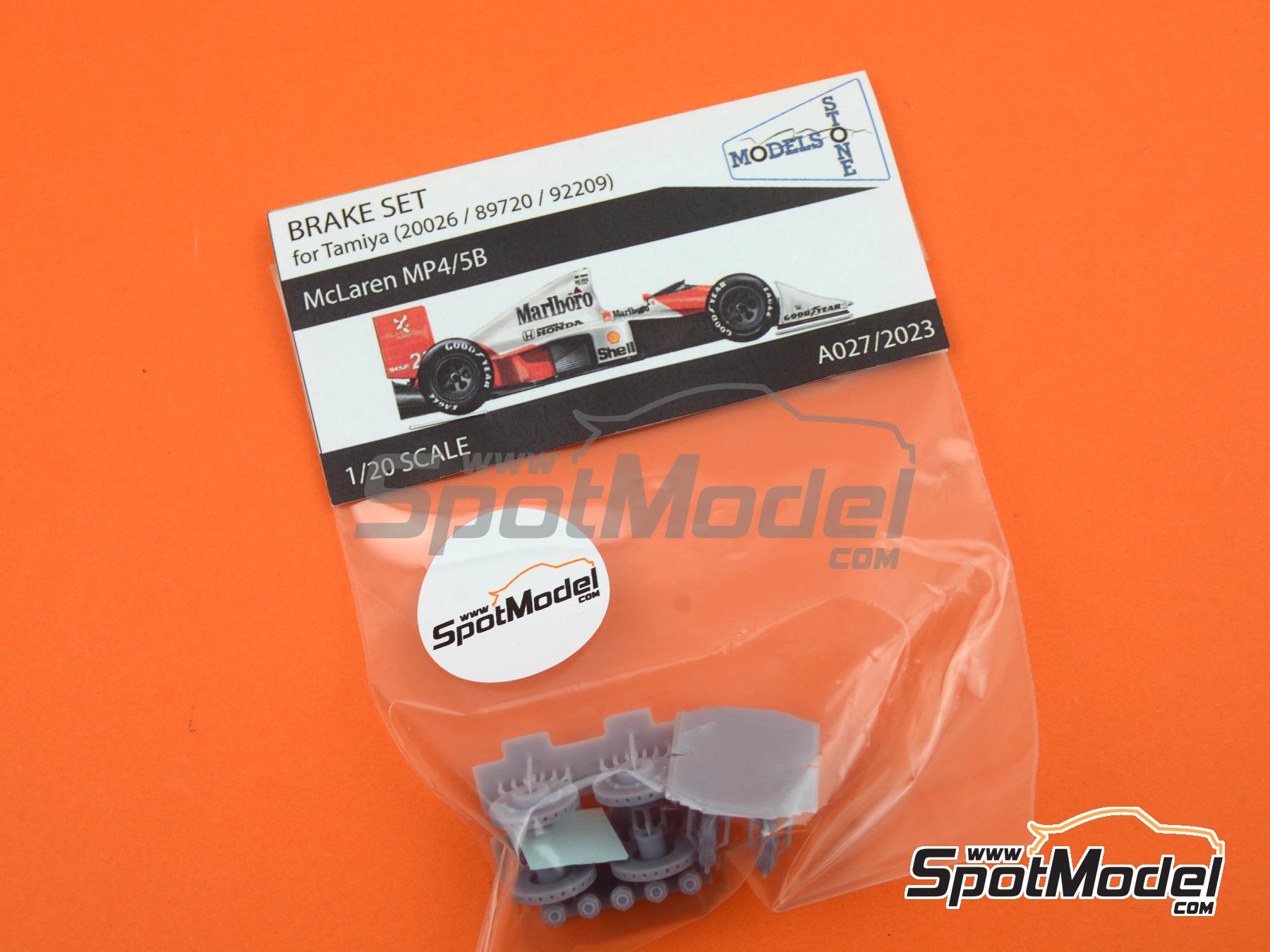 Image 10: McLaren Honda MP4/5B | Frenos en escala&nbsp;1/20 fabricado por Stone Models (ref.&nbsp;A027-2023, tambien A027/2023)