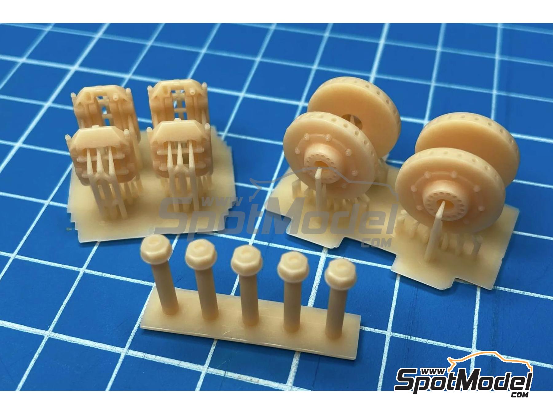 Image 3: McLaren Honda MP4/5 | Frenos en escala&nbsp;1/20 fabricado por Stone Models (ref.&nbsp;A028-2023, tambien A028/2023)