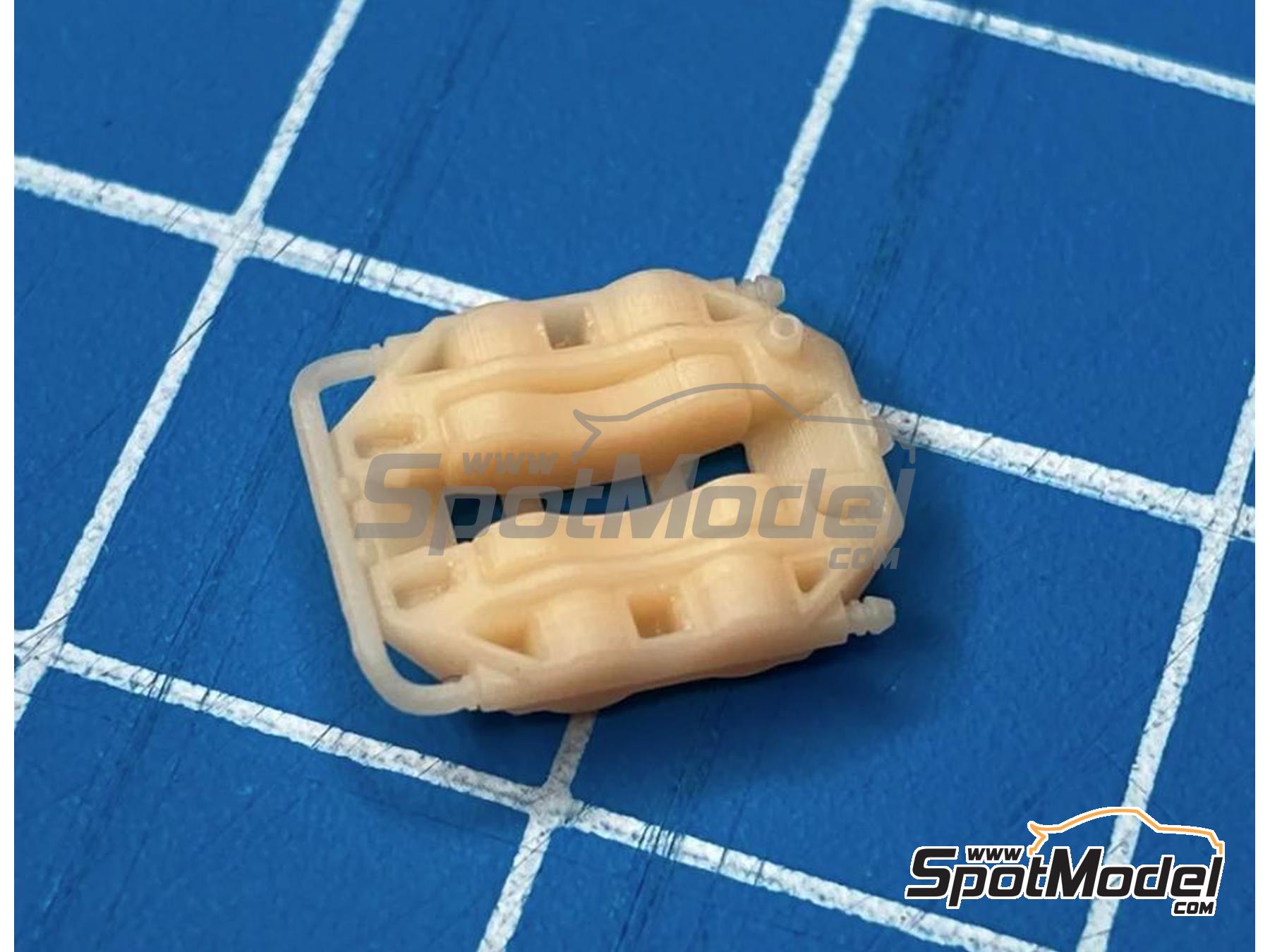 Image 8: McLaren Honda MP4/5 | Frenos en escala&nbsp;1/20 fabricado por Stone Models (ref.&nbsp;A028-2023, tambien A028/2023)