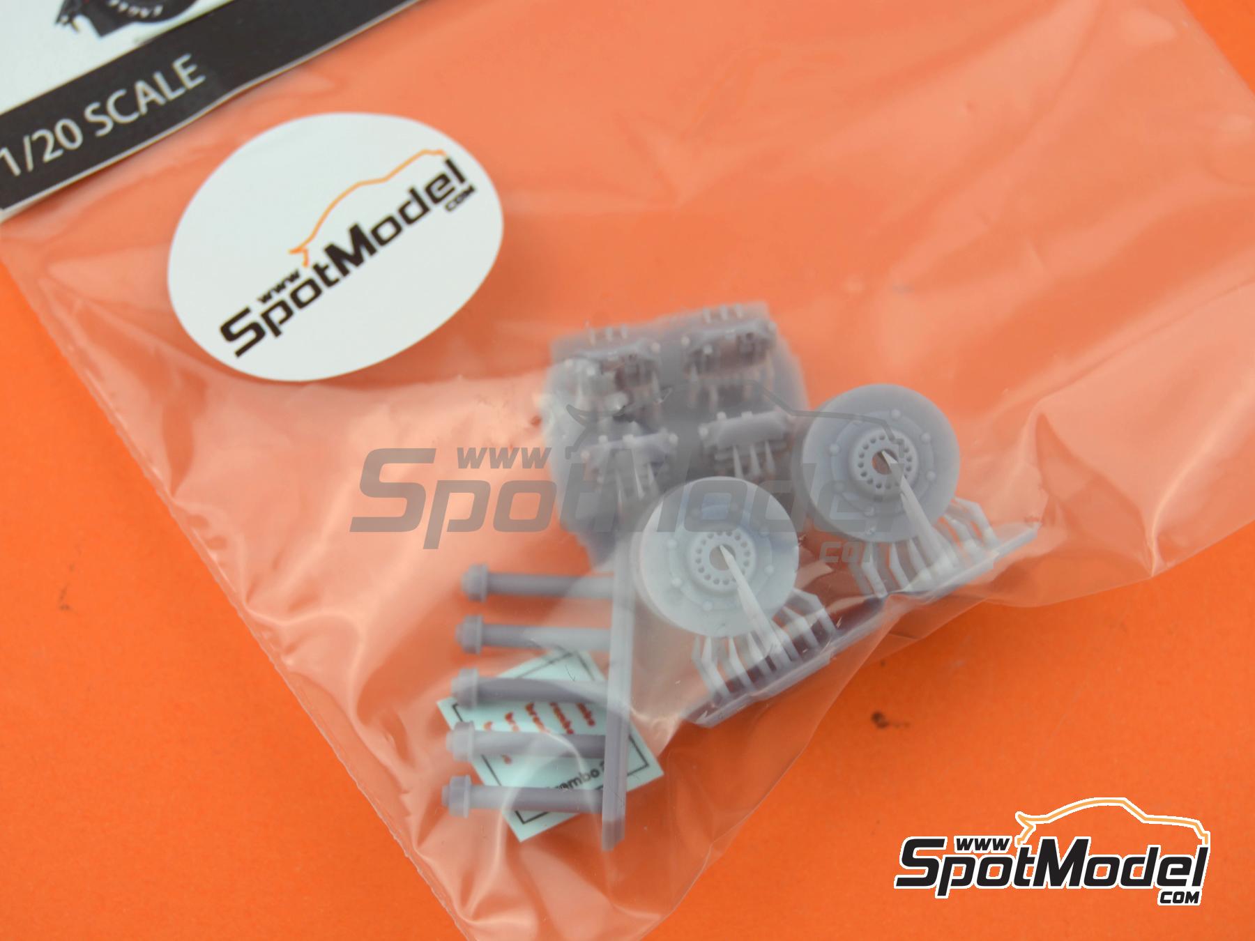 Image 11: McLaren Honda MP4/5 | Frenos en escala&nbsp;1/20 fabricado por Stone Models (ref.&nbsp;A028-2023, tambien A028/2023)