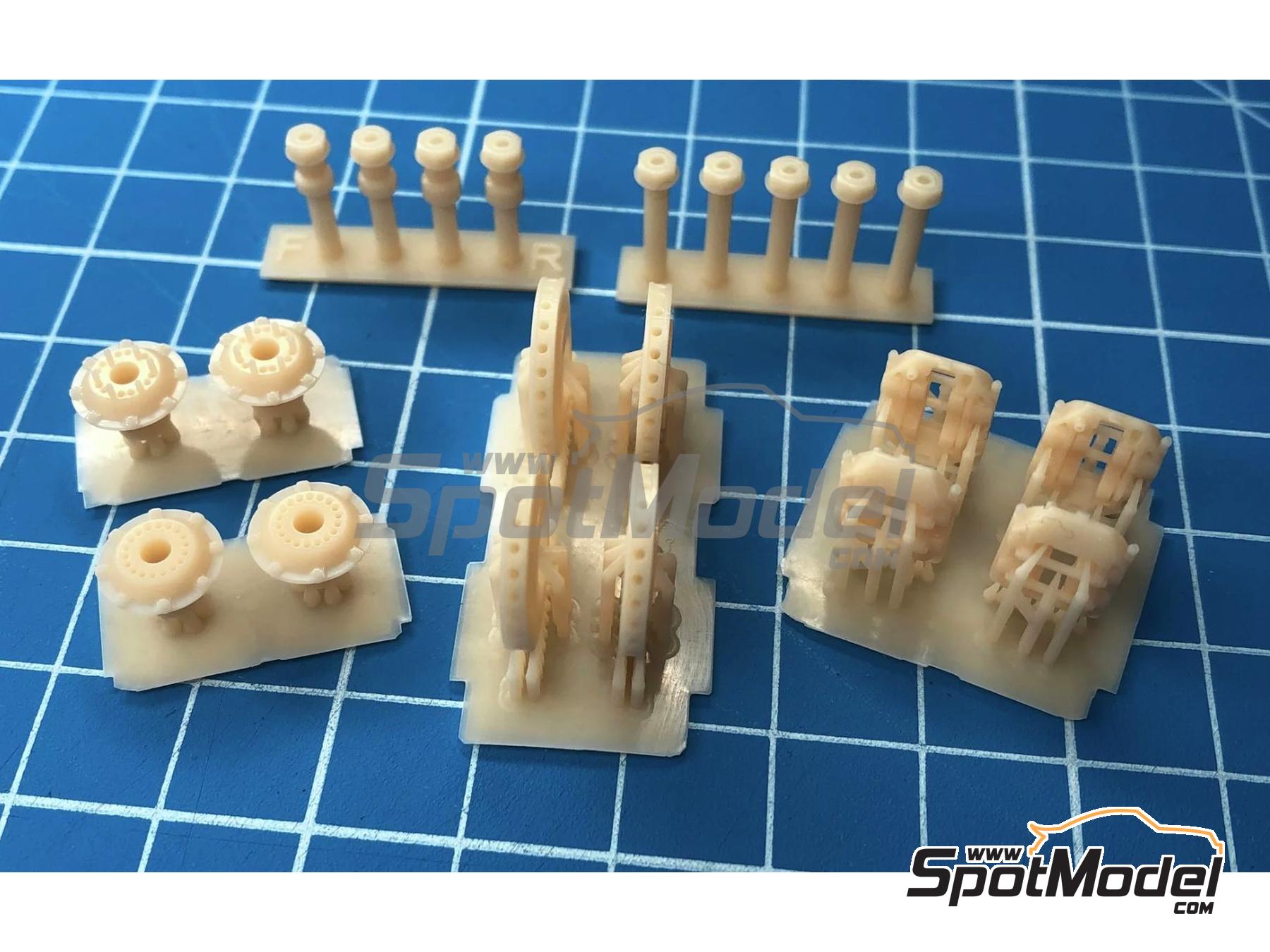 Image 3: Ferrari F1/89 640 | Brakes in 1/20 scale manufactured by Stone Models (ref.&nbsp;A030-2023, also A030/2023)