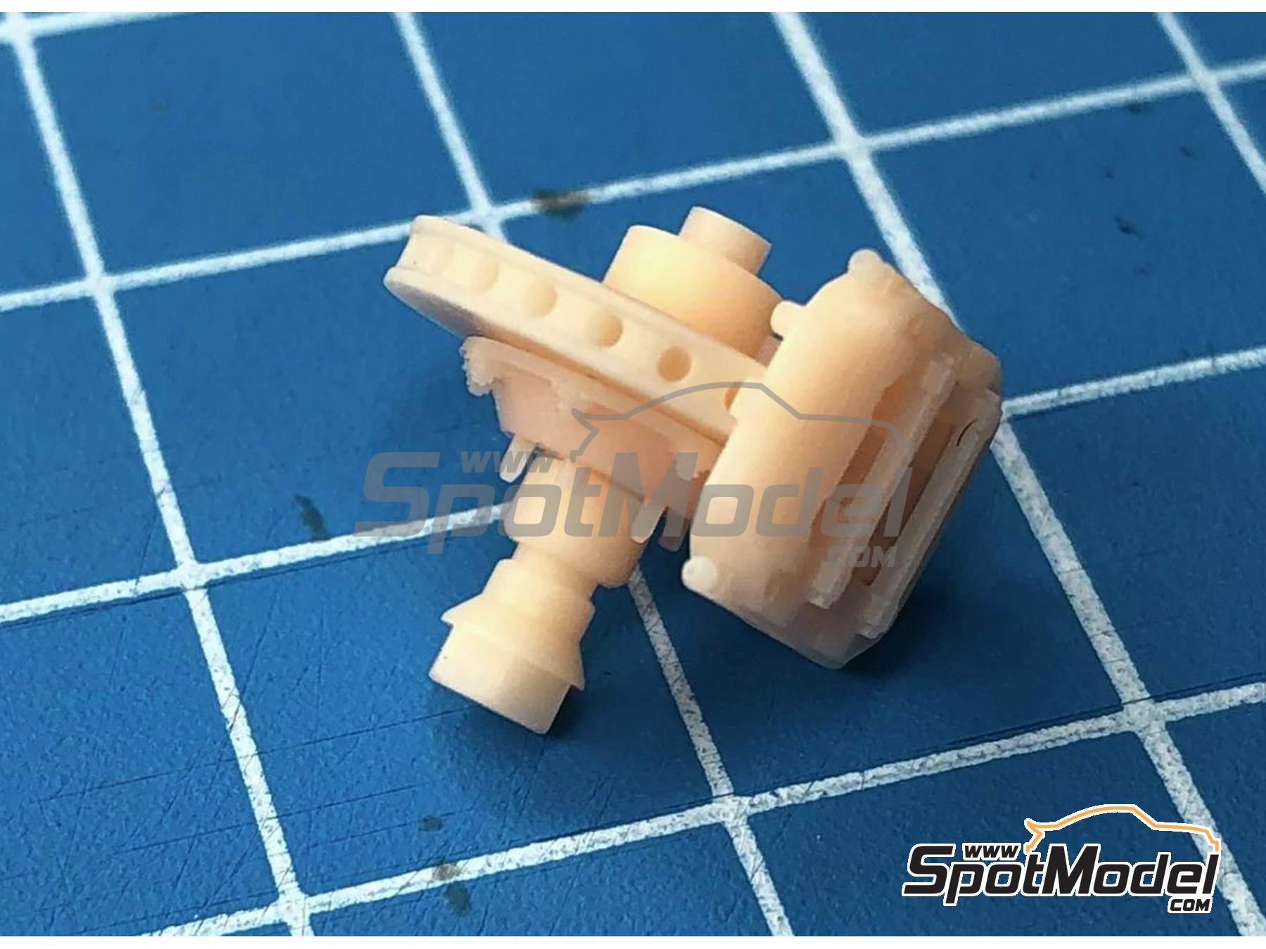 Image 8: Ferrari F1/89 640 | Brakes in 1/20 scale manufactured by Stone Models (ref.&nbsp;A030-2023, also A030/2023)