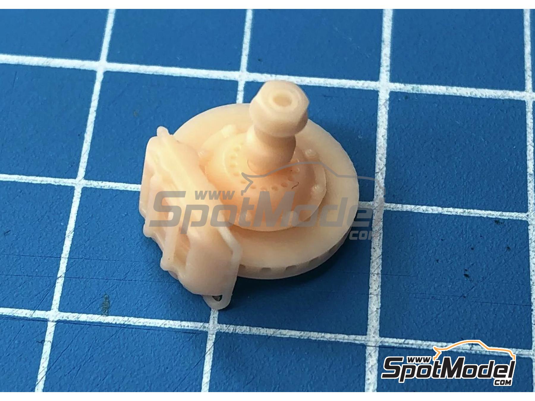 Image 9: Ferrari F1/89 640 | Brakes in 1/20 scale manufactured by Stone Models (ref.&nbsp;A030-2023, also A030/2023)