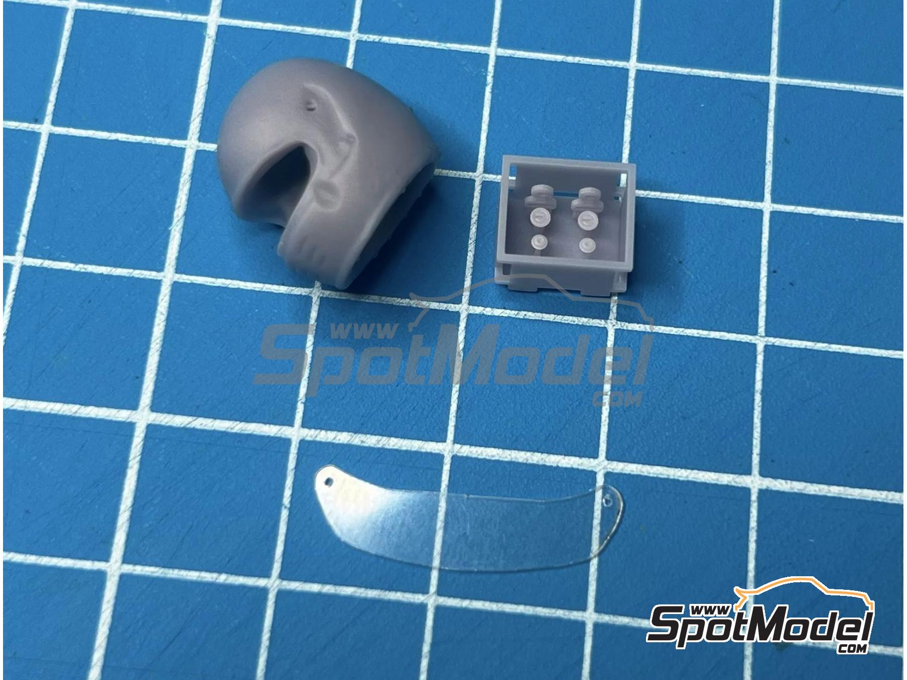 Image 6: Nigel Mansell | Figura en escala&nbsp;1/20 fabricado por Stone Models (ref.&nbsp;A040-2023, tambien A040/2023)