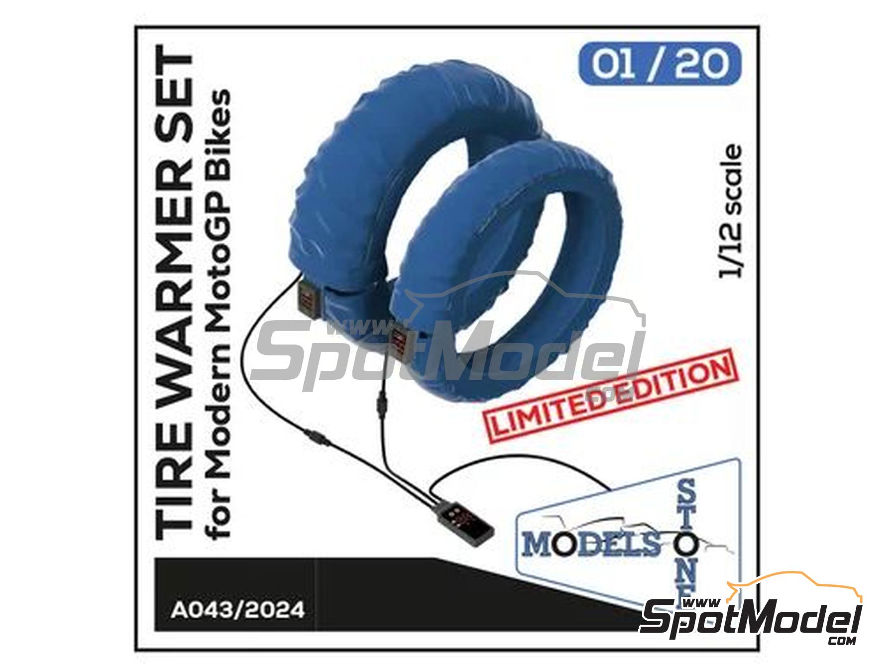 Image 2: Tire Warmer for Modern MotoGP Bikes | Detail in 1/12 scale manufactured by Stone Models (ref.&nbsp;A043-2024, also A043/2024)