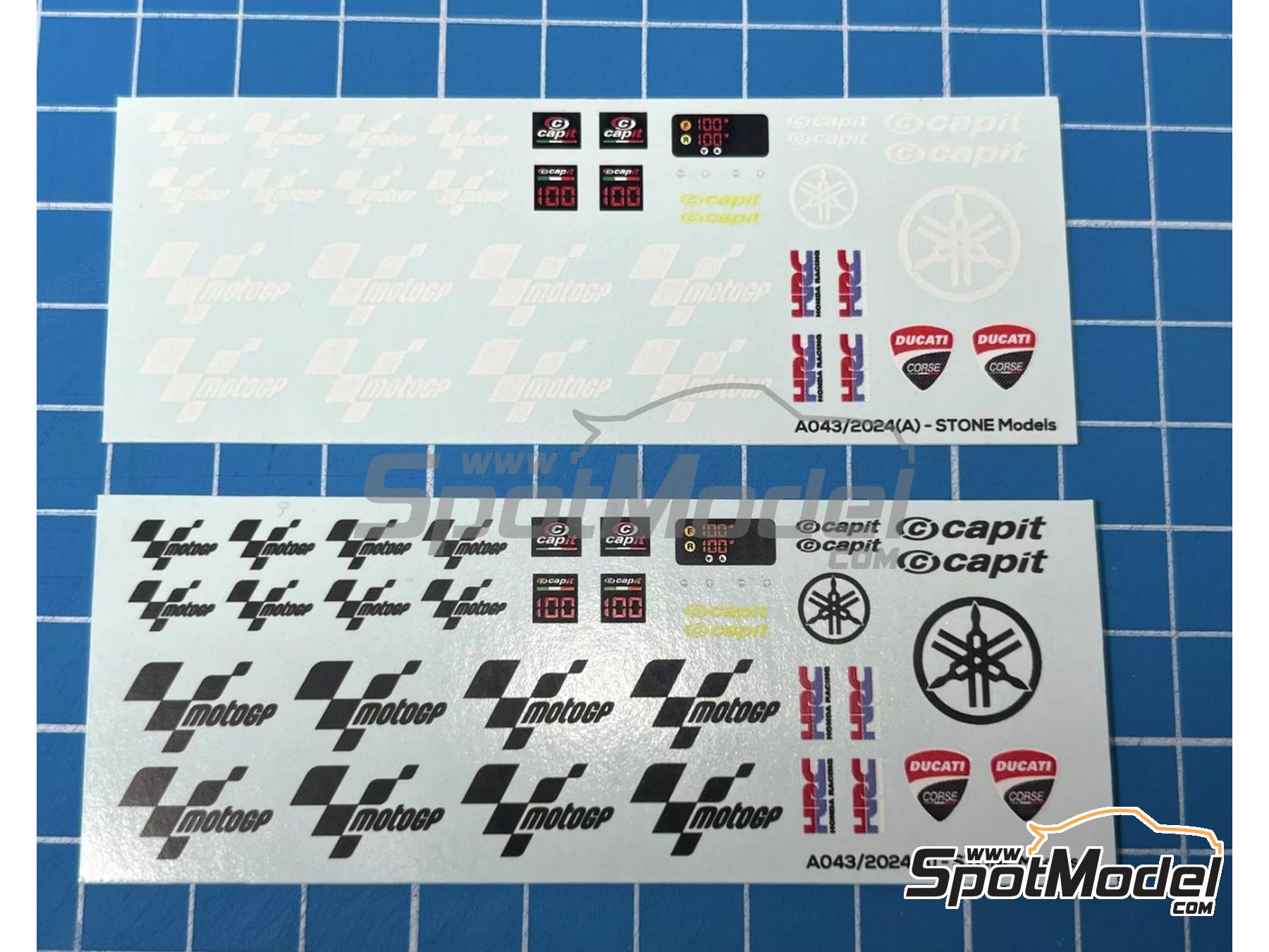 Image 8: Tire Warmer for Modern MotoGP Bikes | Detail in 1/12 scale manufactured by Stone Models (ref.&nbsp;A043-2024, also A043/2024)