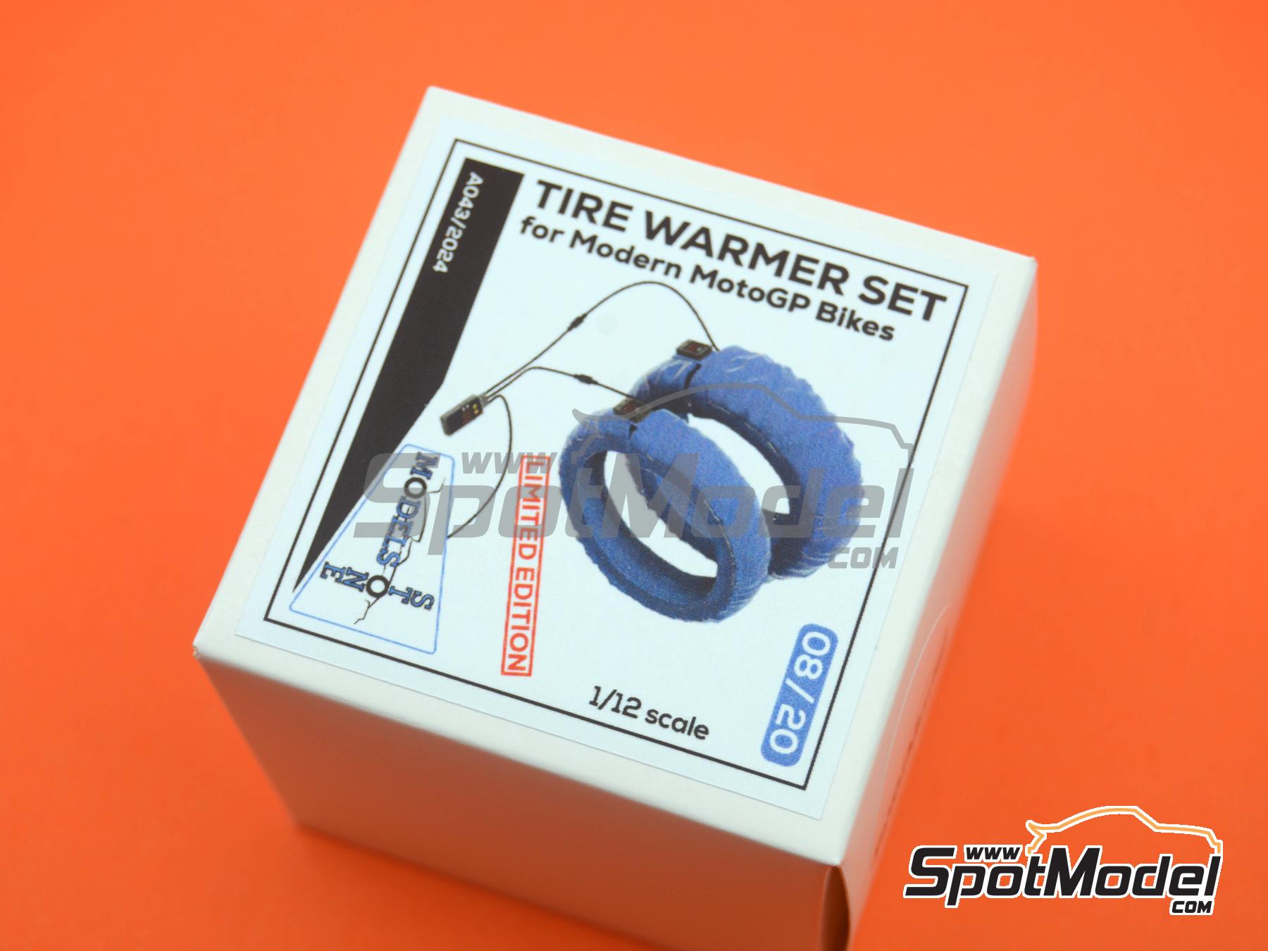 Image 9: Tire Warmer for Modern MotoGP Bikes | Detail in 1/12 scale manufactured by Stone Models (ref.&nbsp;A043-2024, also A043/2024)