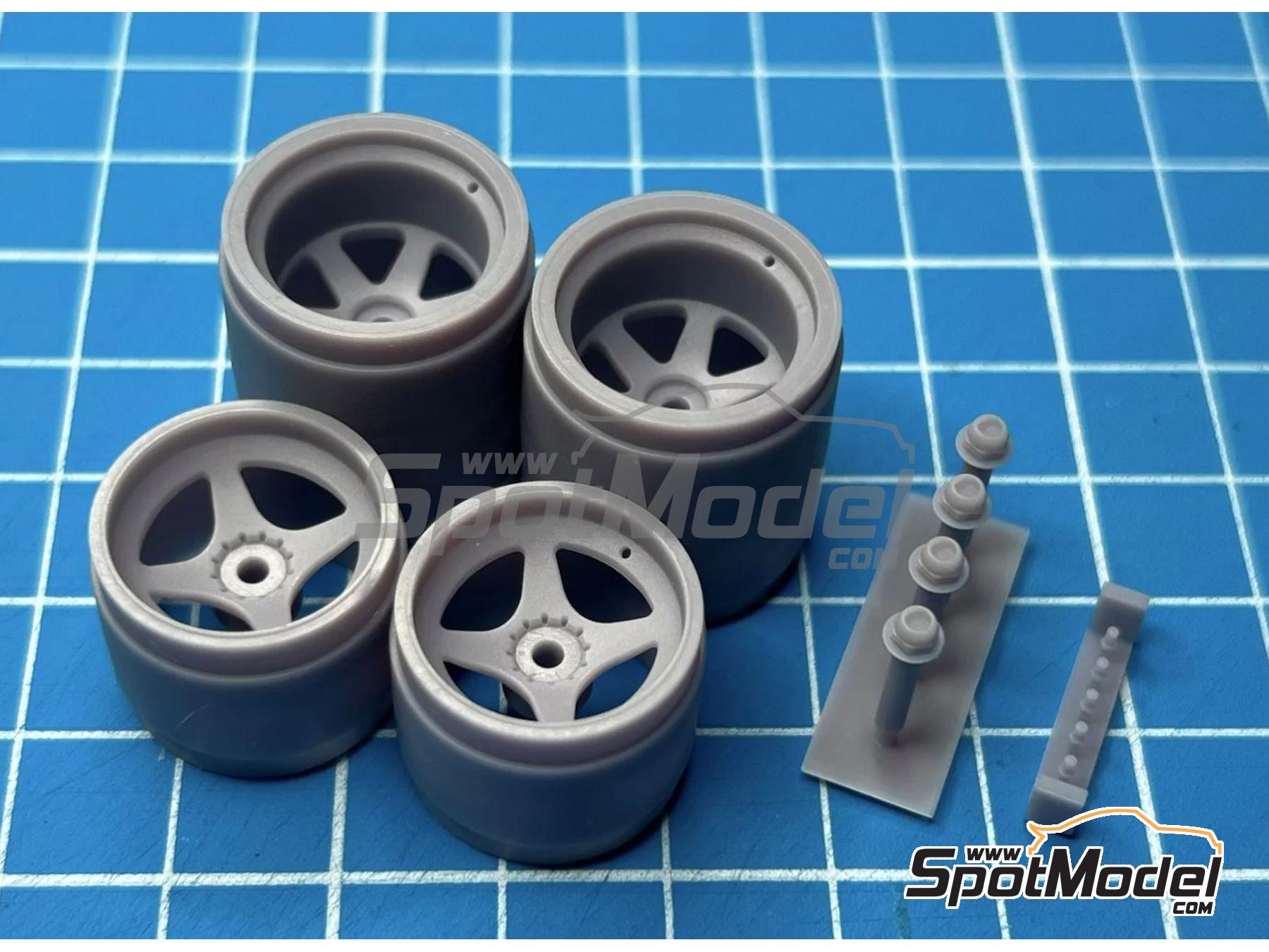 Image 2: Williams Renault FW14 | Rims in 1/20 scale manufactured by Stone Models (ref. A050-2024, also A050/2024)