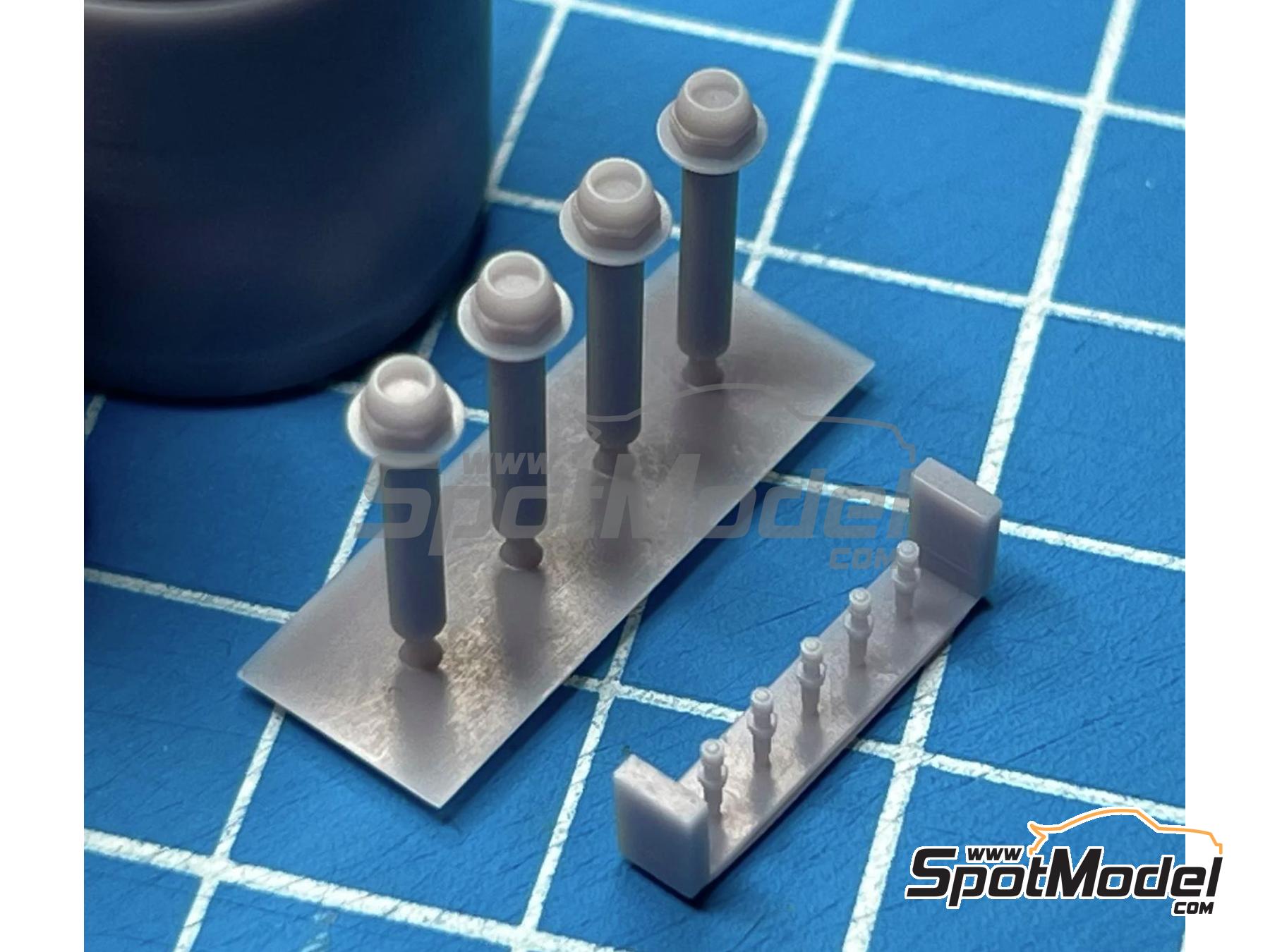 Image 3: Williams Renault FW14 | Rims in 1/20 scale manufactured by Stone Models (ref. A050-2024, also A050/2024)