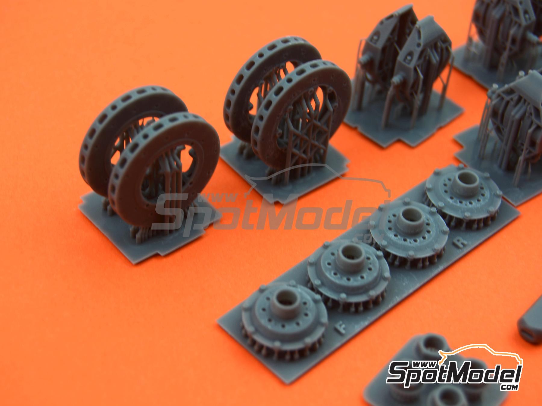 Stone Models A053/2024: Brakes 1/12 scale - McLaren TAG Porsche MP4/2C ...