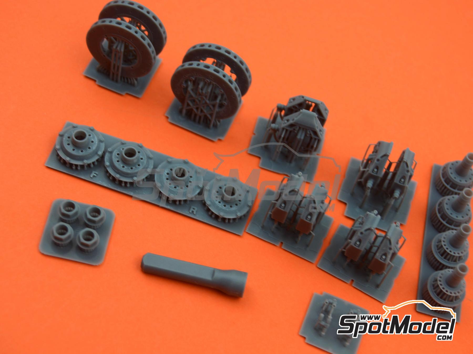 Stone Models A053/2024: Brakes 1/12 scale - McLaren TAG Porsche MP4/2C ...